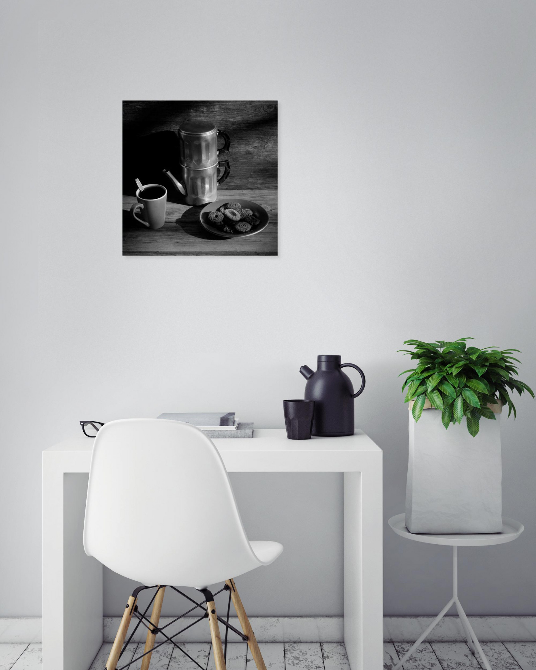Jean-Louis Bouzou, Pause café, photo - Artalistic online contemporary art buying and selling gallery