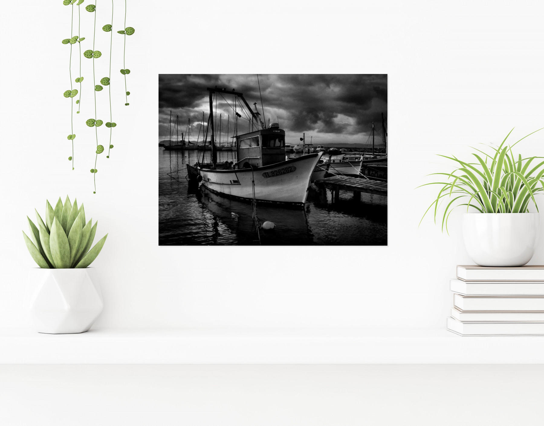 Jean-Louis Bouzou, Bateau de pêche, photo - Artalistic online contemporary art buying and selling gallery