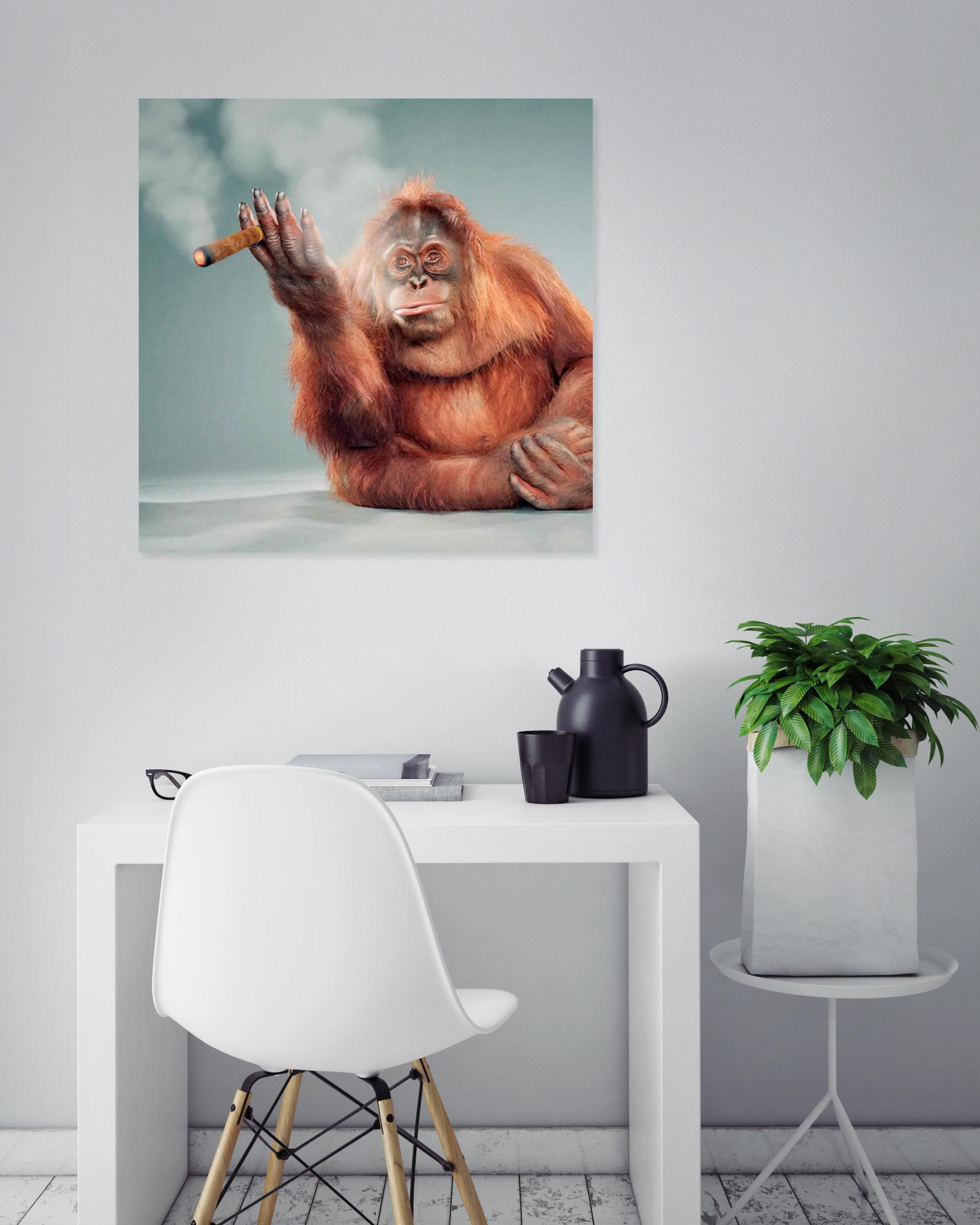 Mr Strange, Miss greenberg Smoke a Cigar, edition - Artalistic online contemporary art buying and selling gallery