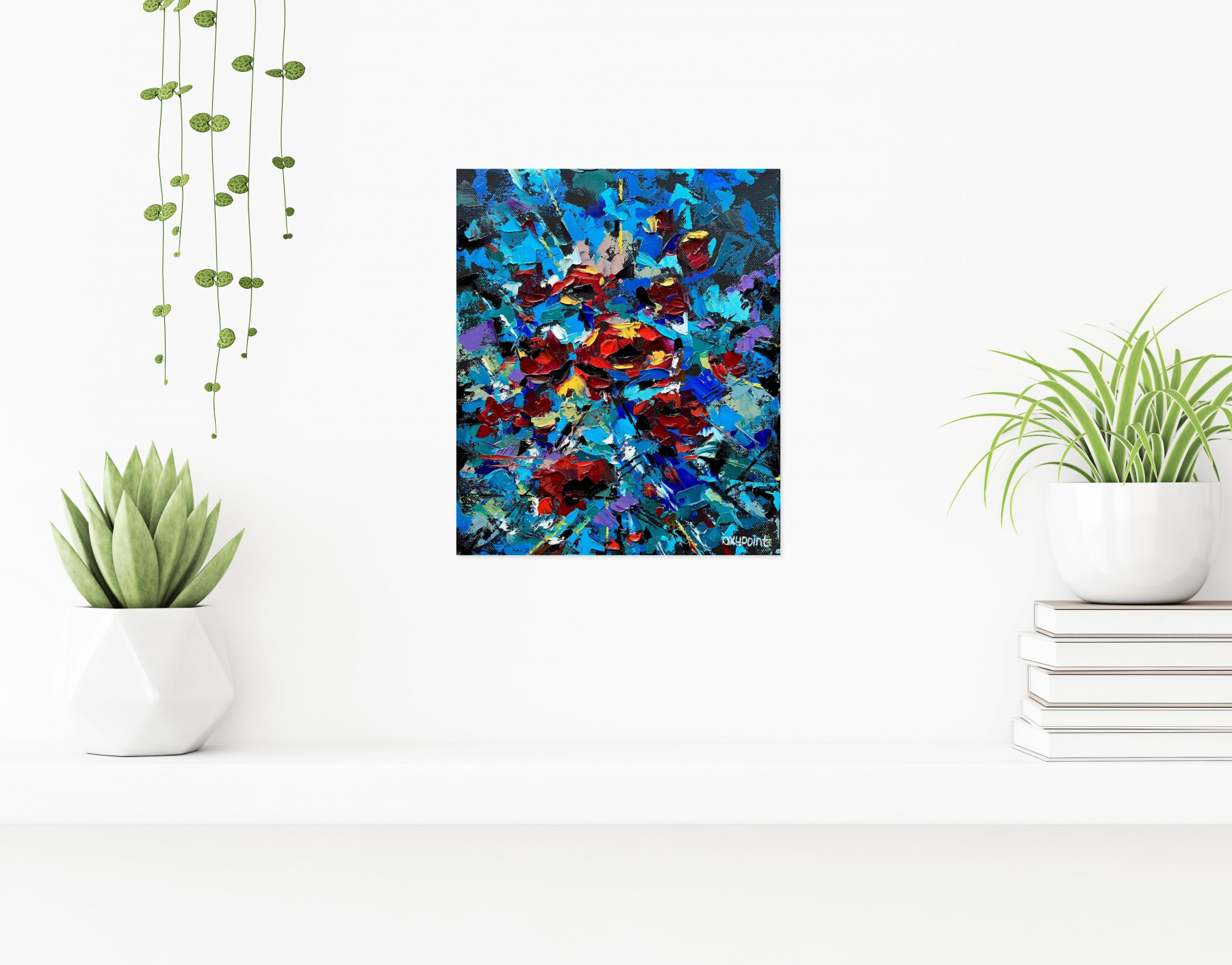 Oxypoint, Summer bouquet, painting - Artalistic online contemporary art buying and selling gallery