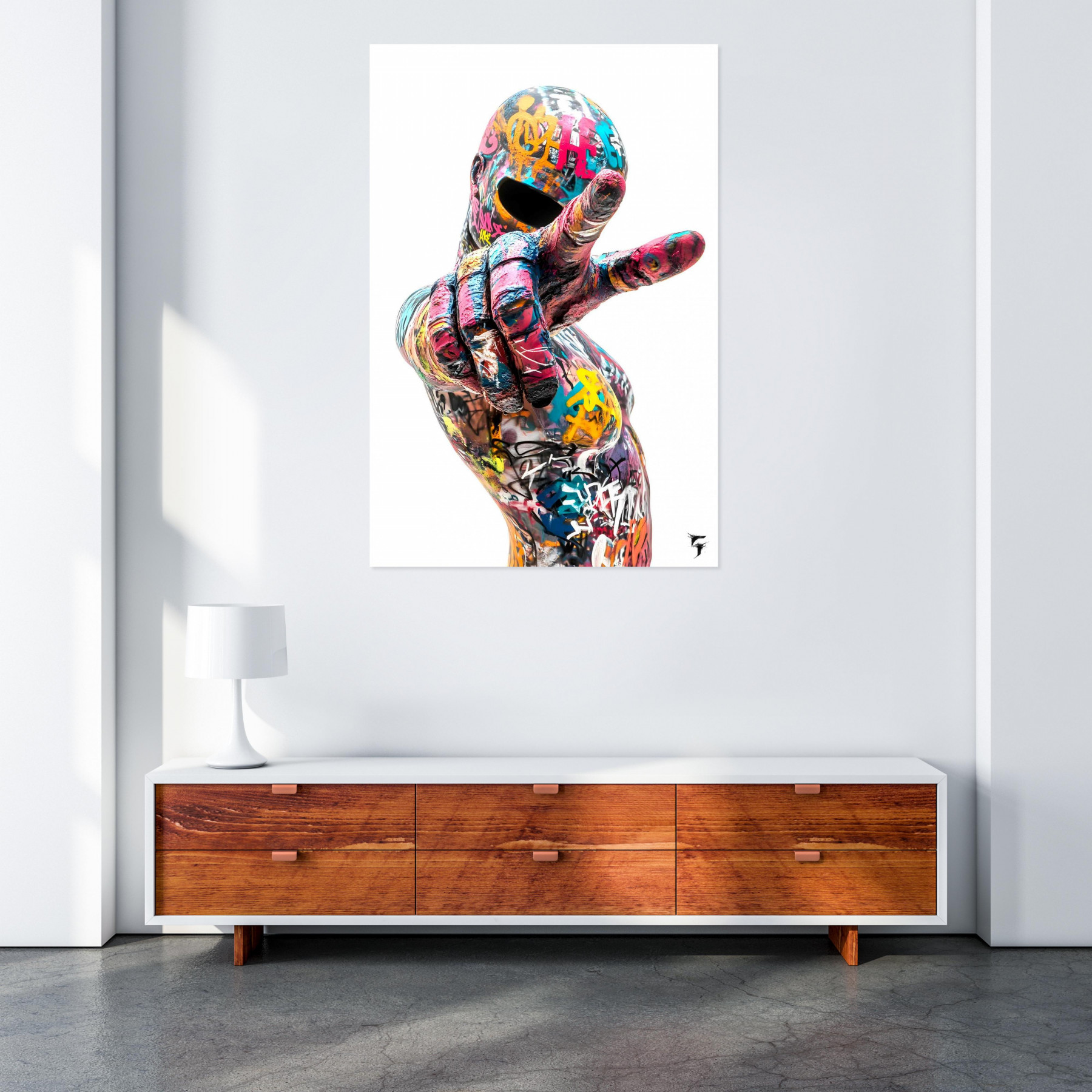Chroma, You! Lappel du street art, edition - Artalistic online contemporary art buying and selling gallery