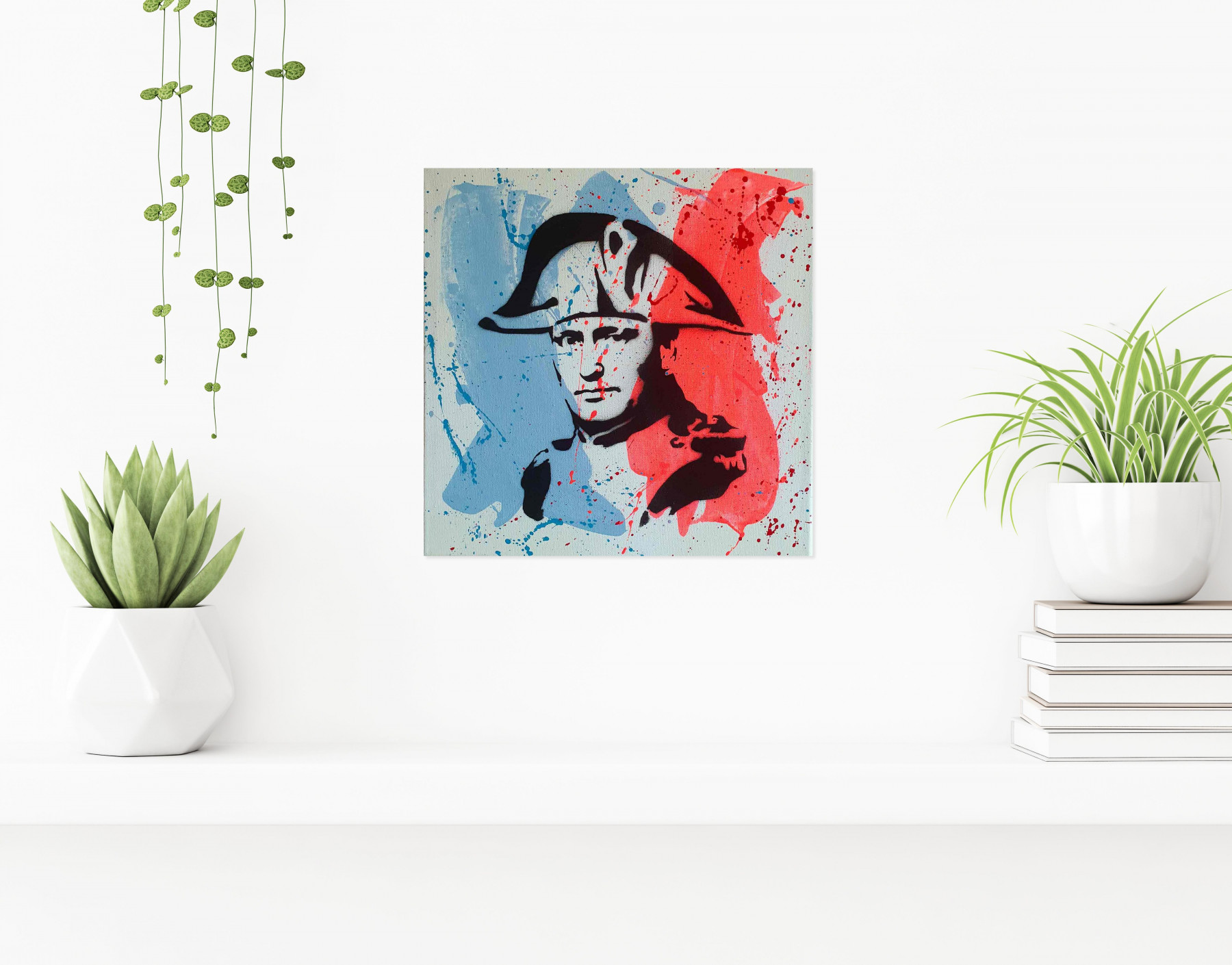 PyB, Napoleon, painting - Artalistic online contemporary art buying and selling gallery