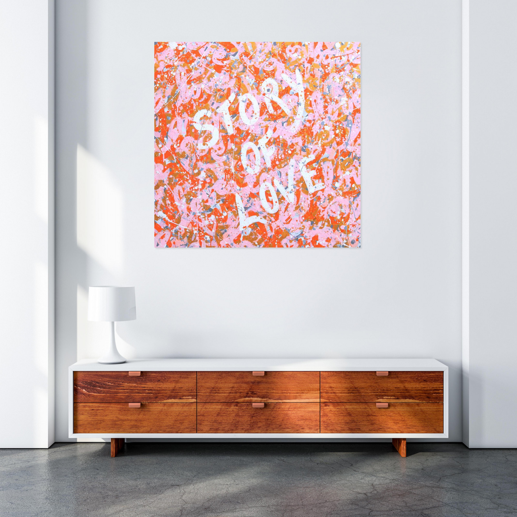 Isabelle Pelletane, Story of love, painting - Artalistic online contemporary art buying and selling gallery