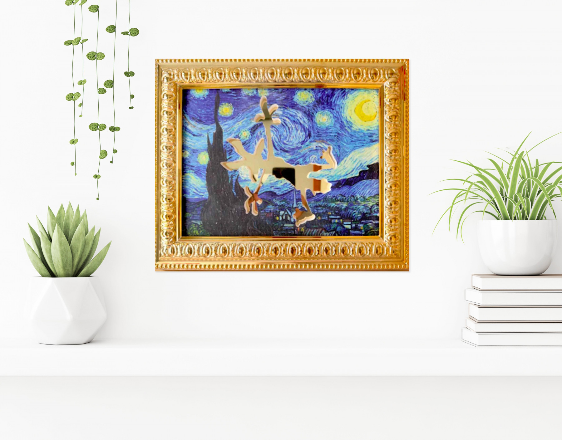 Sagrasse, I'm Sorry Vincent Van Gogh, painting - Artalistic online contemporary art buying and selling gallery