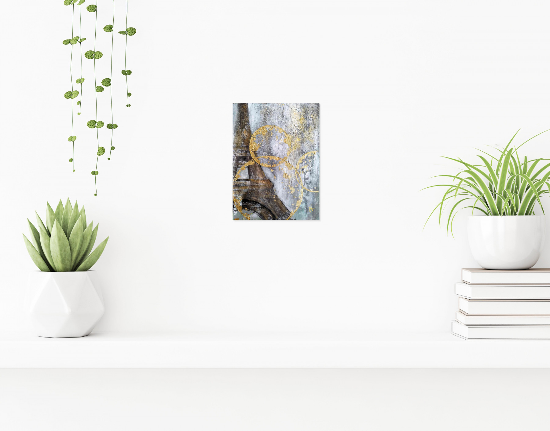 Anne Robin, Eiffel, painting - Artalistic online contemporary art buying and selling gallery