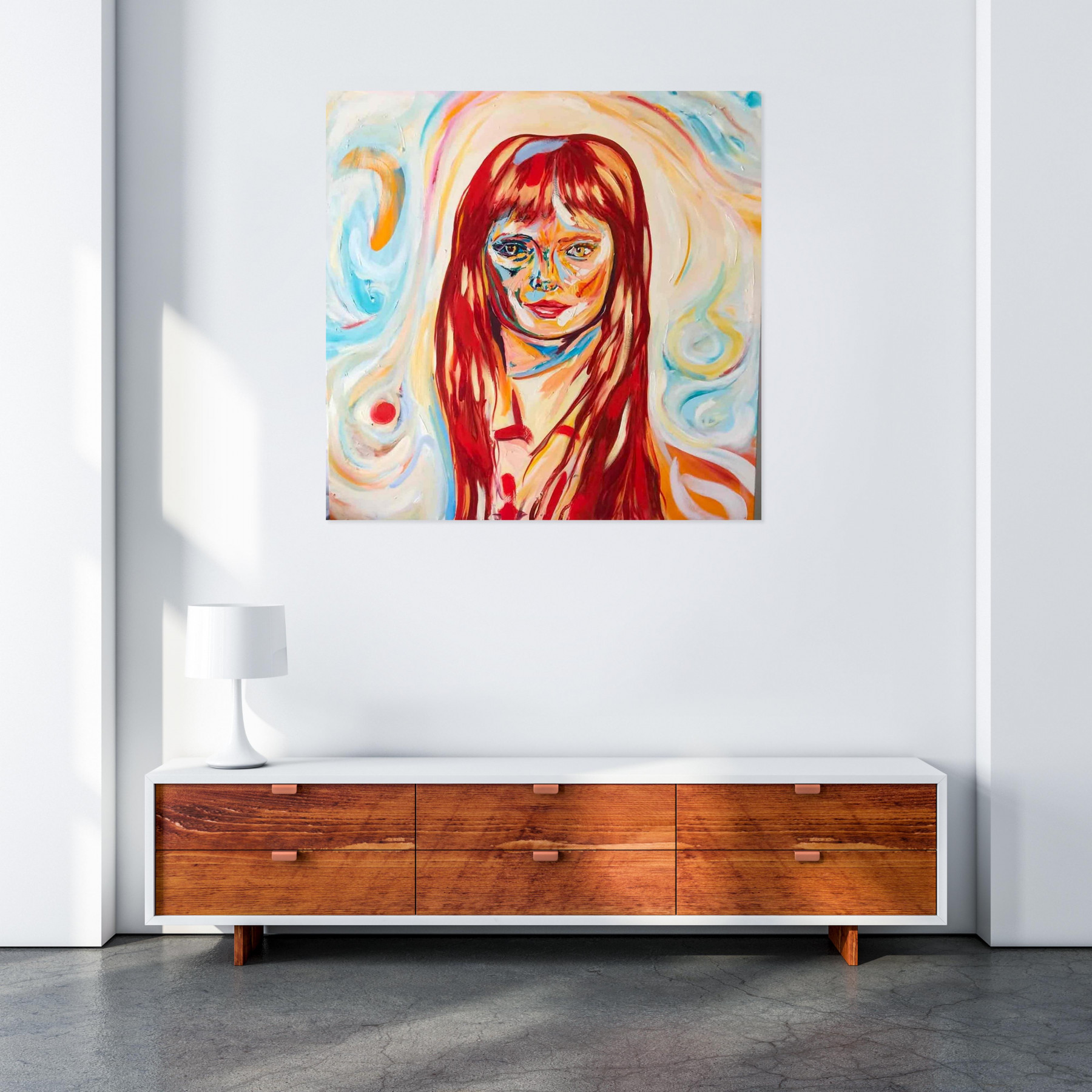 Liso Cassano, Kristen, painting - Artalistic online contemporary art buying and selling gallery
