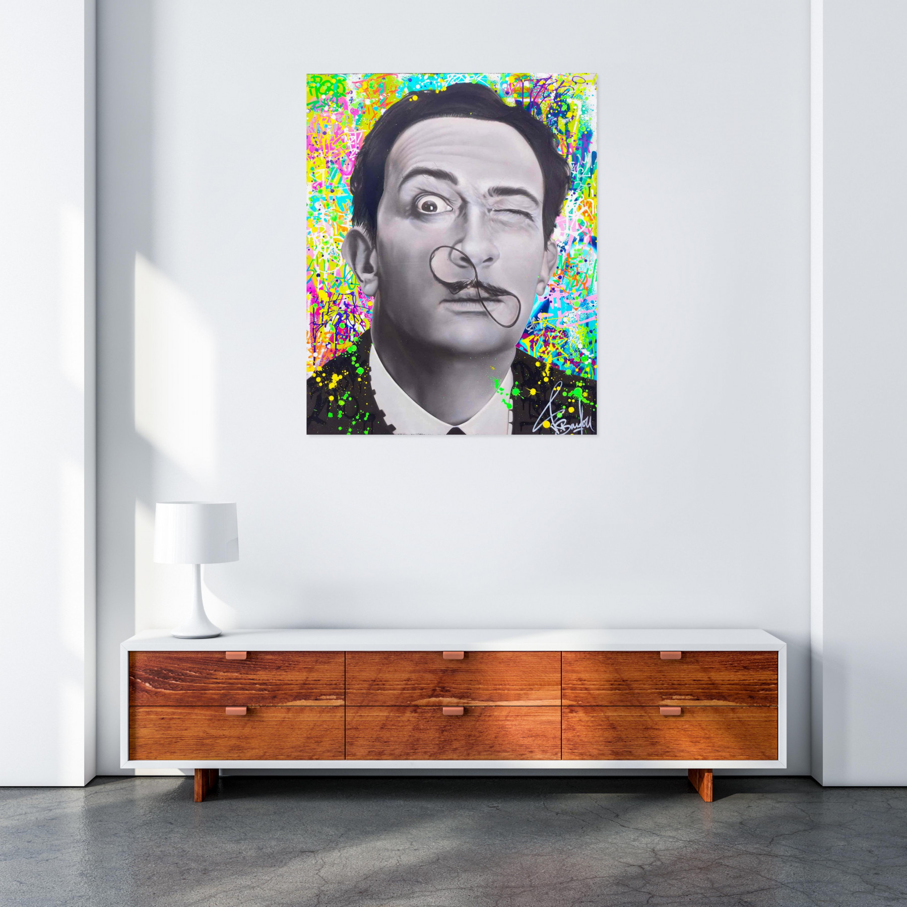 Vincent Bardou, Salvador Dali, painting - Artalistic online contemporary art buying and selling gallery