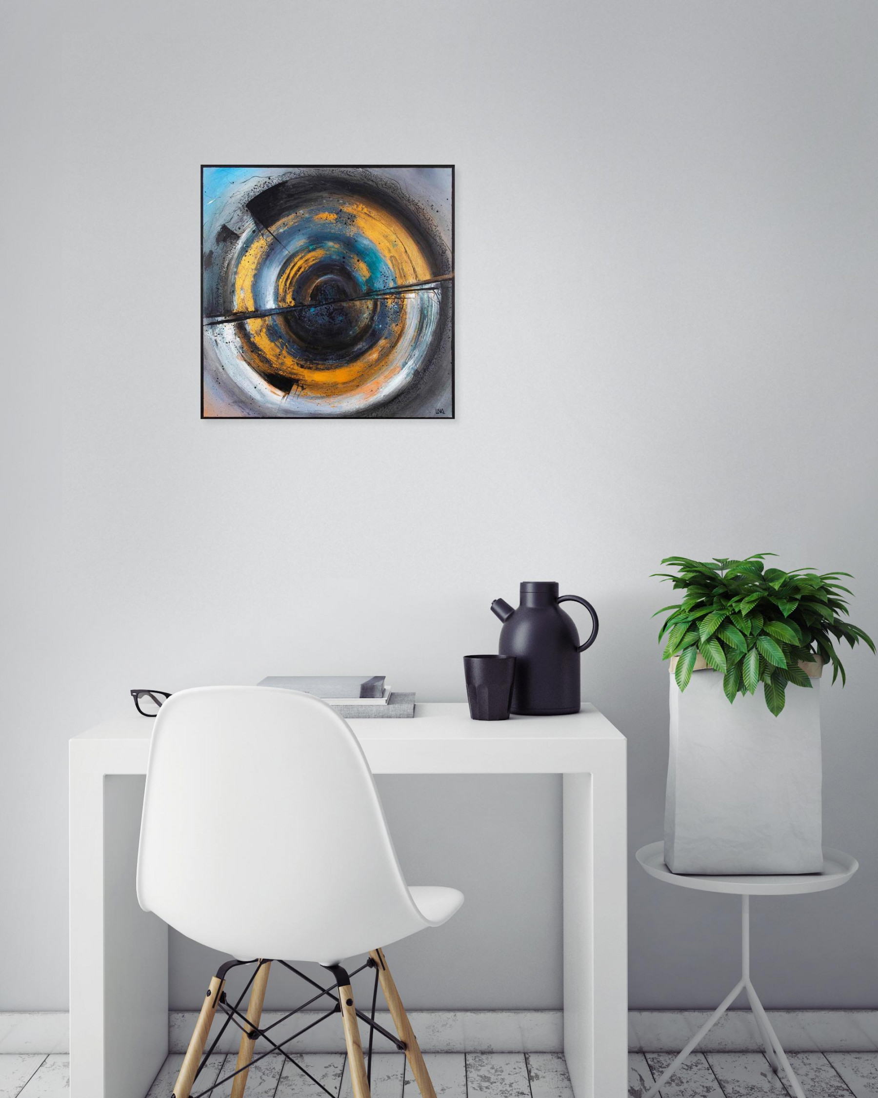 Helena Monniello, Jade, painting - Artalistic online contemporary art buying and selling gallery