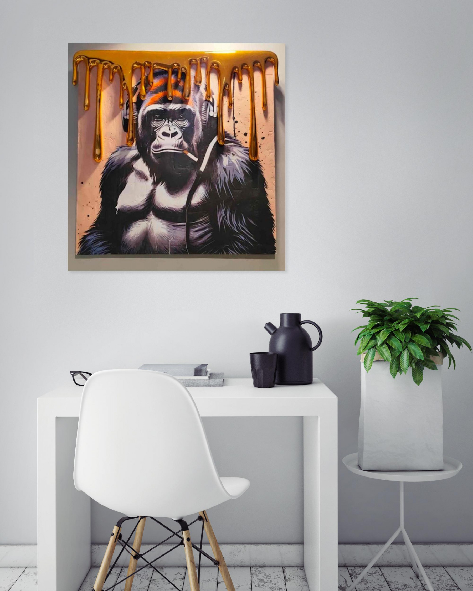 Sagrasse, Golden Art, painting - Artalistic online contemporary art buying and selling gallery