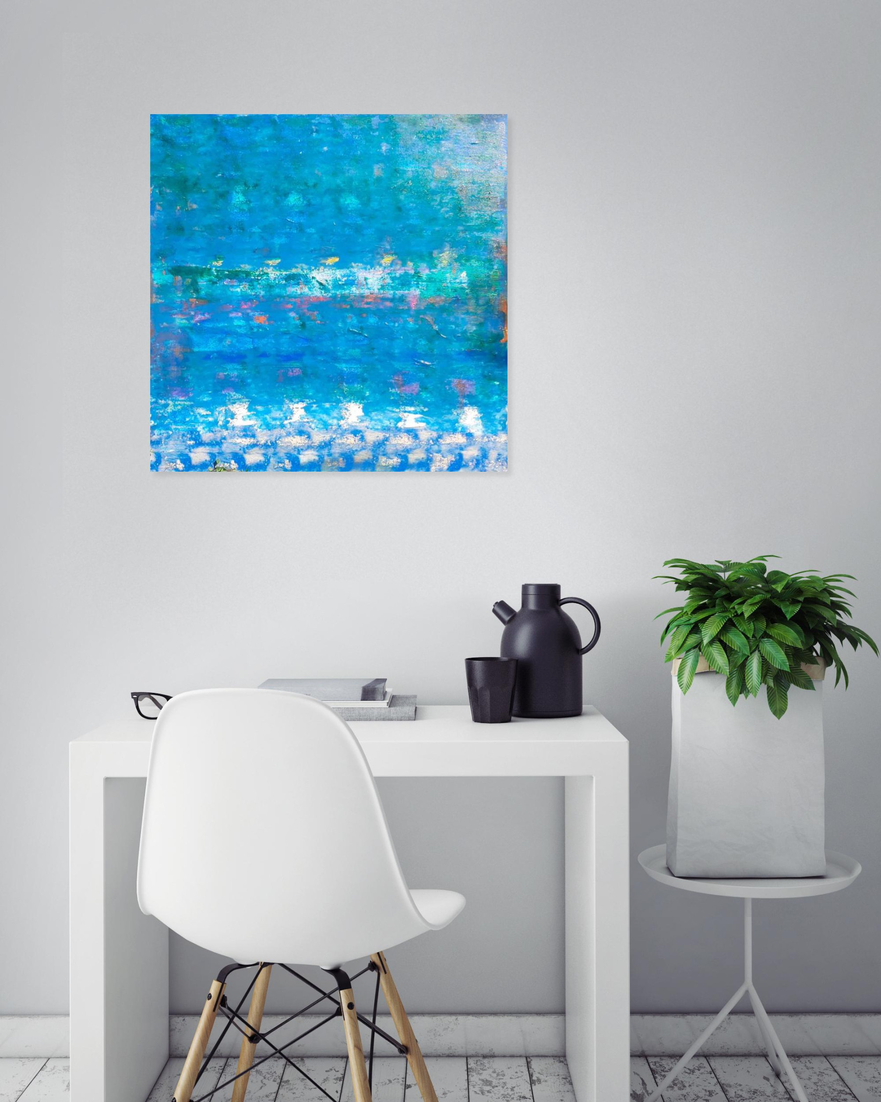 A-wibaa, Ocean, peinture - Galerie de vente et d’achat d’art contemporain en ligne Artalistic