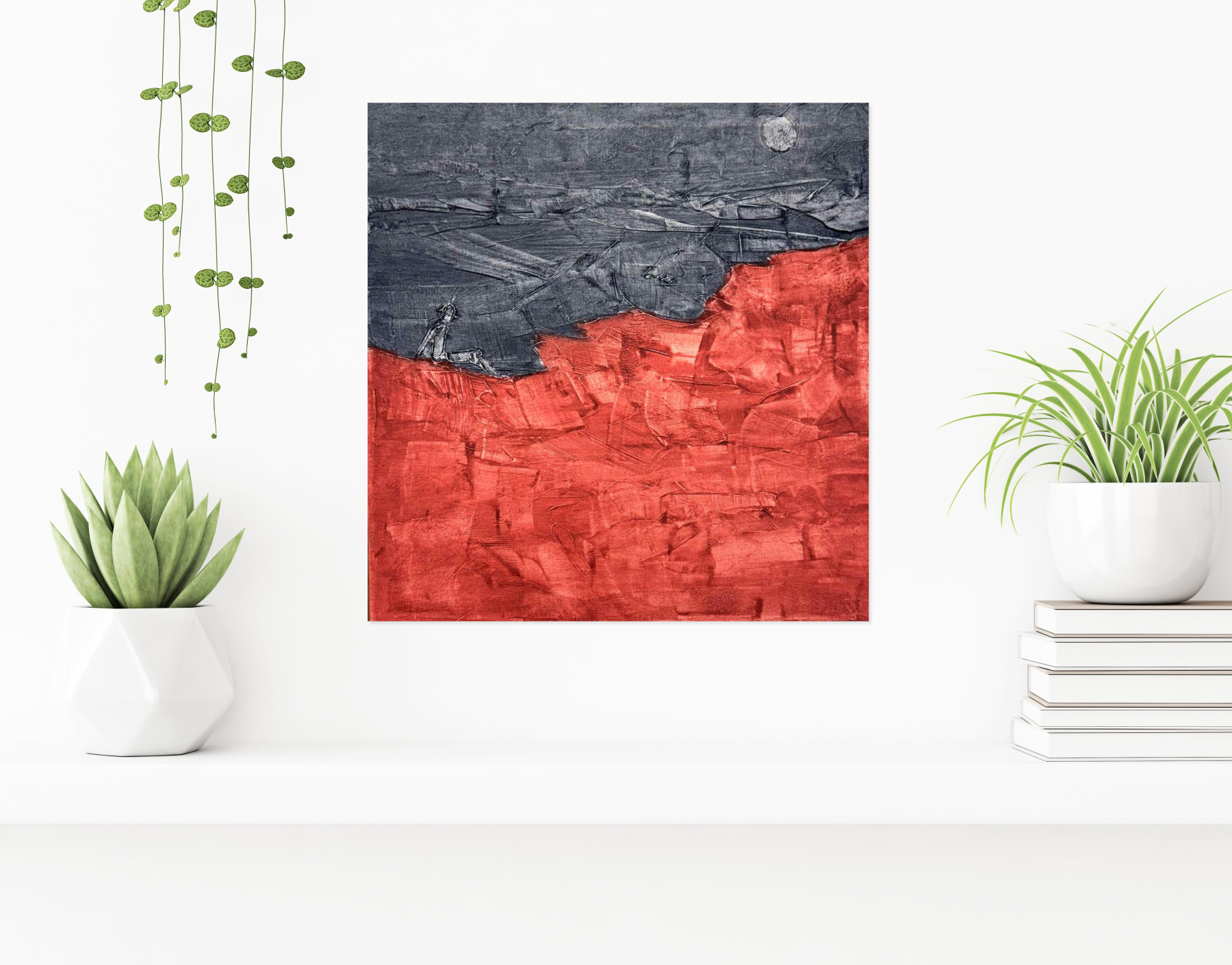 Domi Tosserg, correspondance inattendue ouest, painting - Artalistic online contemporary art buying and selling gallery