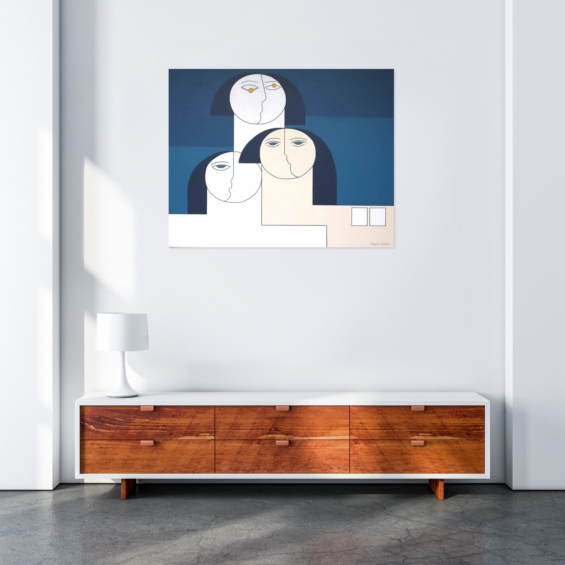 Hildegarde Handsaeme, L'art de l'équilibre, painting - Artalistic online contemporary art buying and selling gallery