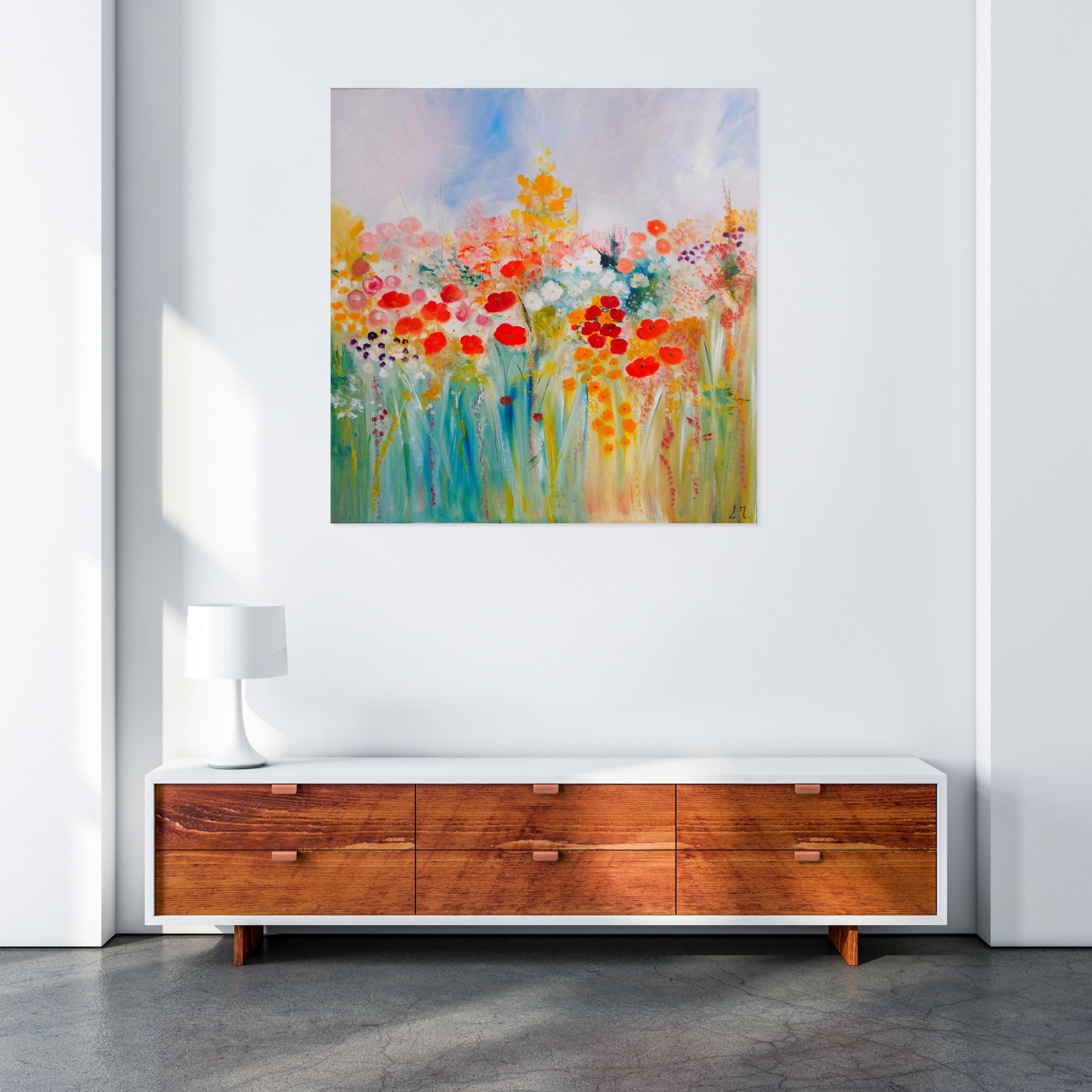 Lydie Massou, tendresse, painting - Artalistic online contemporary art buying and selling gallery
