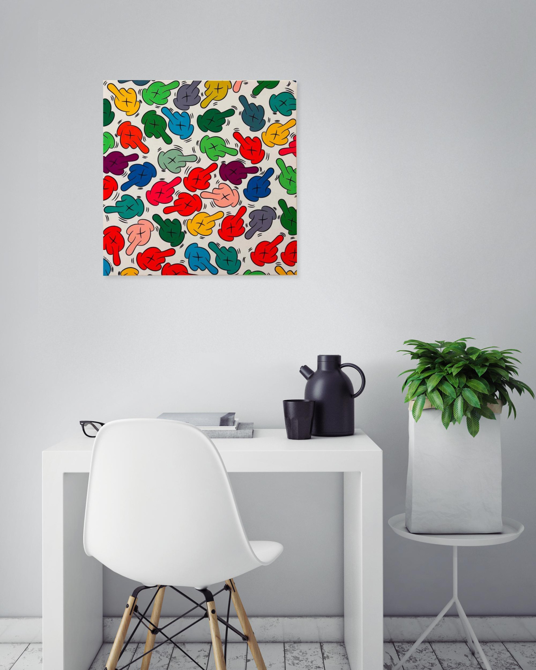 Sagrasse, Kaos, painting - Artalistic online contemporary art buying and selling gallery