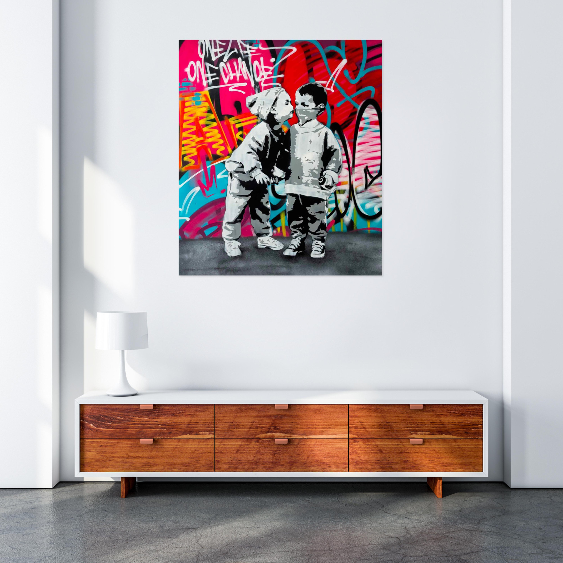 Asko, Vandals in Love, painting - Artalistic online contemporary art buying and selling gallery