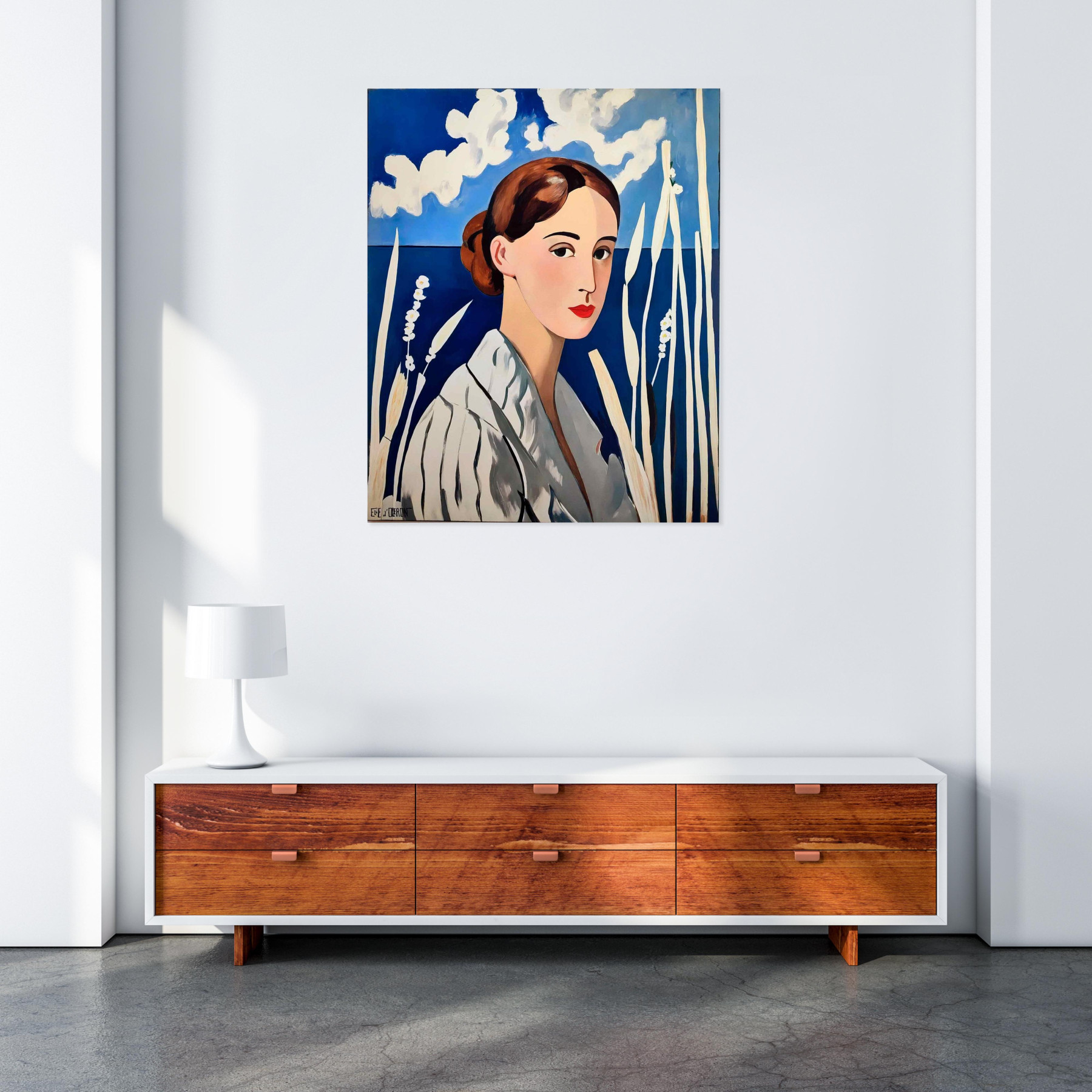 Elie d'Oléron, Helene, painting - Artalistic online contemporary art buying and selling gallery