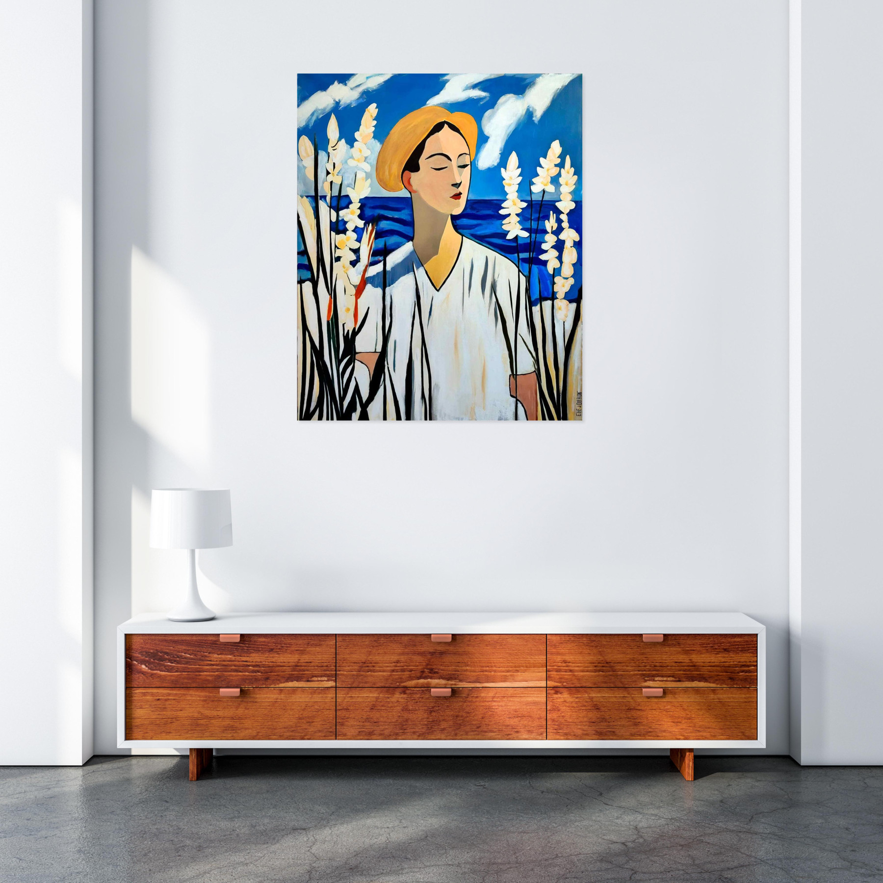 Elie d'Oléron, Jeannot, painting - Artalistic online contemporary art buying and selling gallery