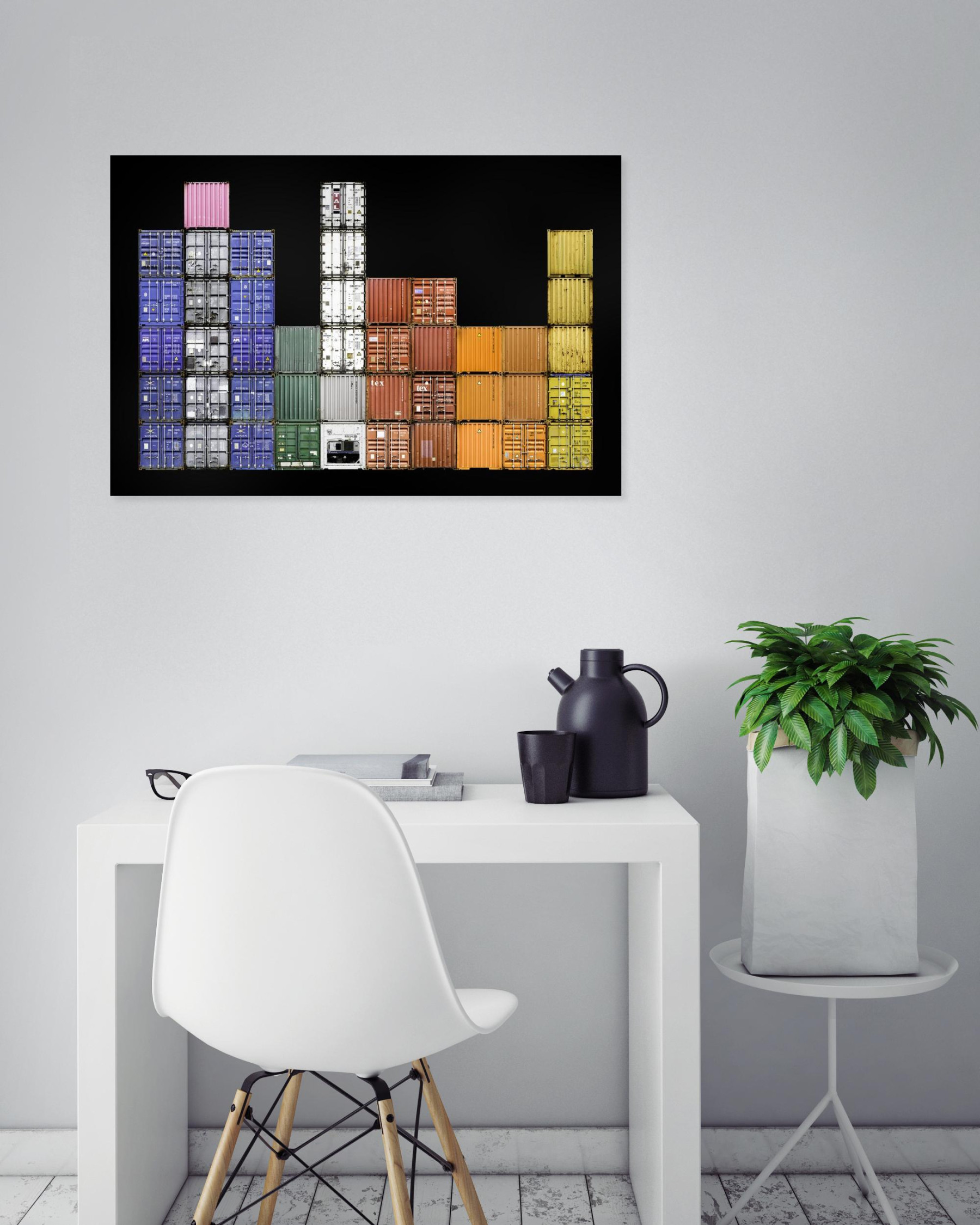 Werner Roelandt, City of boxes, photo - Artalistic online contemporary art buying and selling gallery