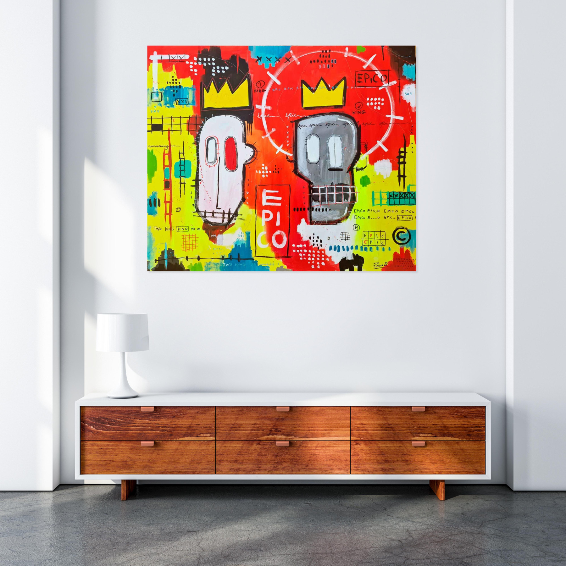 Piriongo, Epico, painting - Artalistic online contemporary art buying and selling gallery