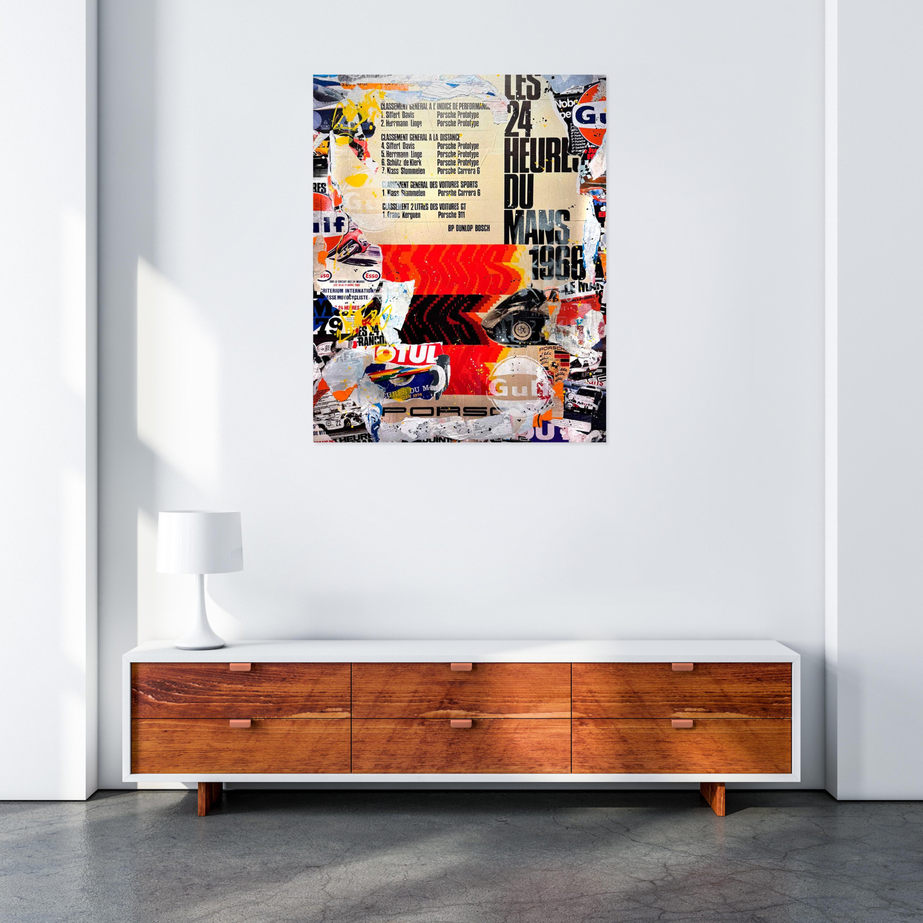 Louis Rosenthal, Le Mans 66, painting - Artalistic online contemporary art buying and selling gallery
