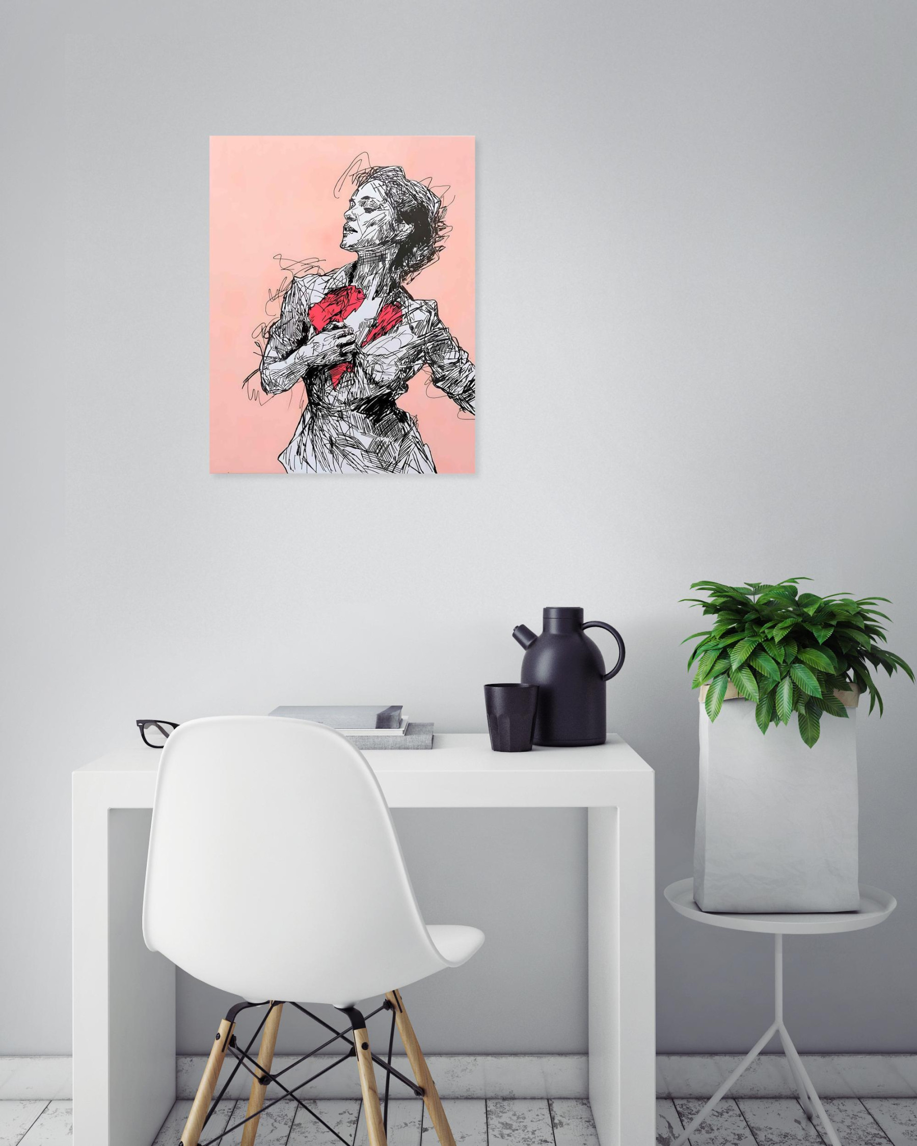 Chroma, Battement de vie, painting - Artalistic online contemporary art buying and selling gallery