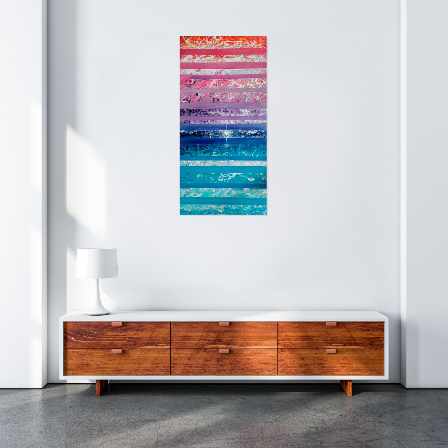 Anne Robin, Un soir en regardant l'océan, painting - Artalistic online contemporary art buying and selling gallery