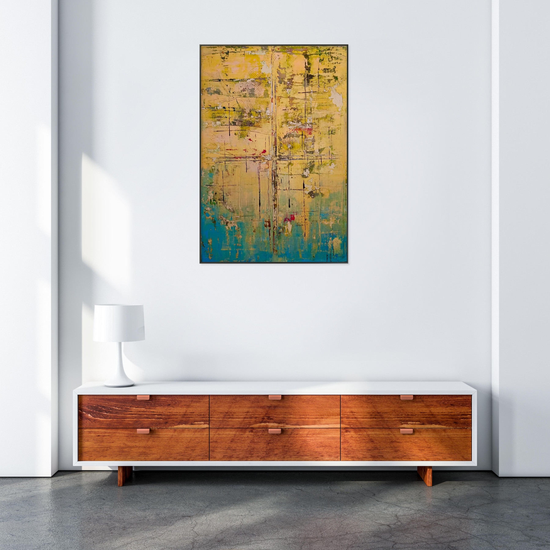 Mdmart, Fragments of time, painting - Artalistic online contemporary art buying and selling gallery