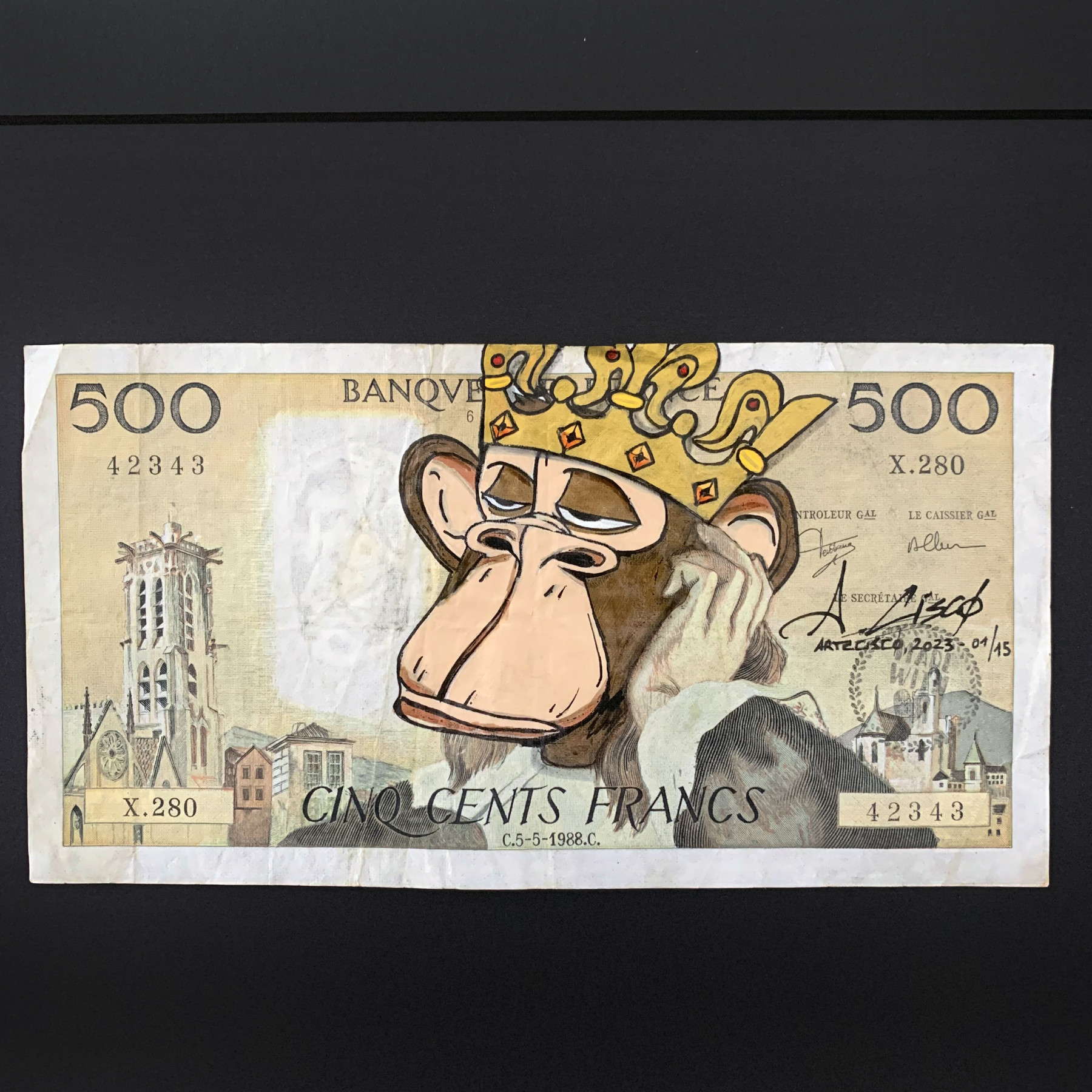 Cisco, Monkey's King, drawing - Artalistic online contemporary art buying and selling gallery