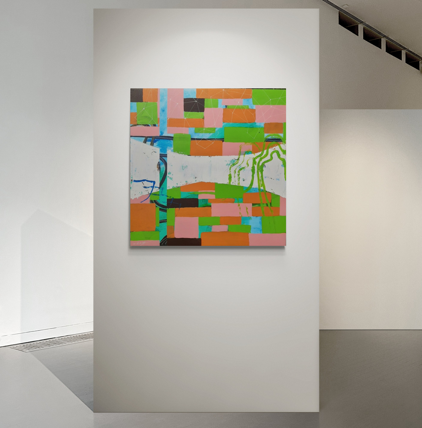 A-Wibaa, Interconnection, painting - Artalistic online contemporary art buying and selling gallery