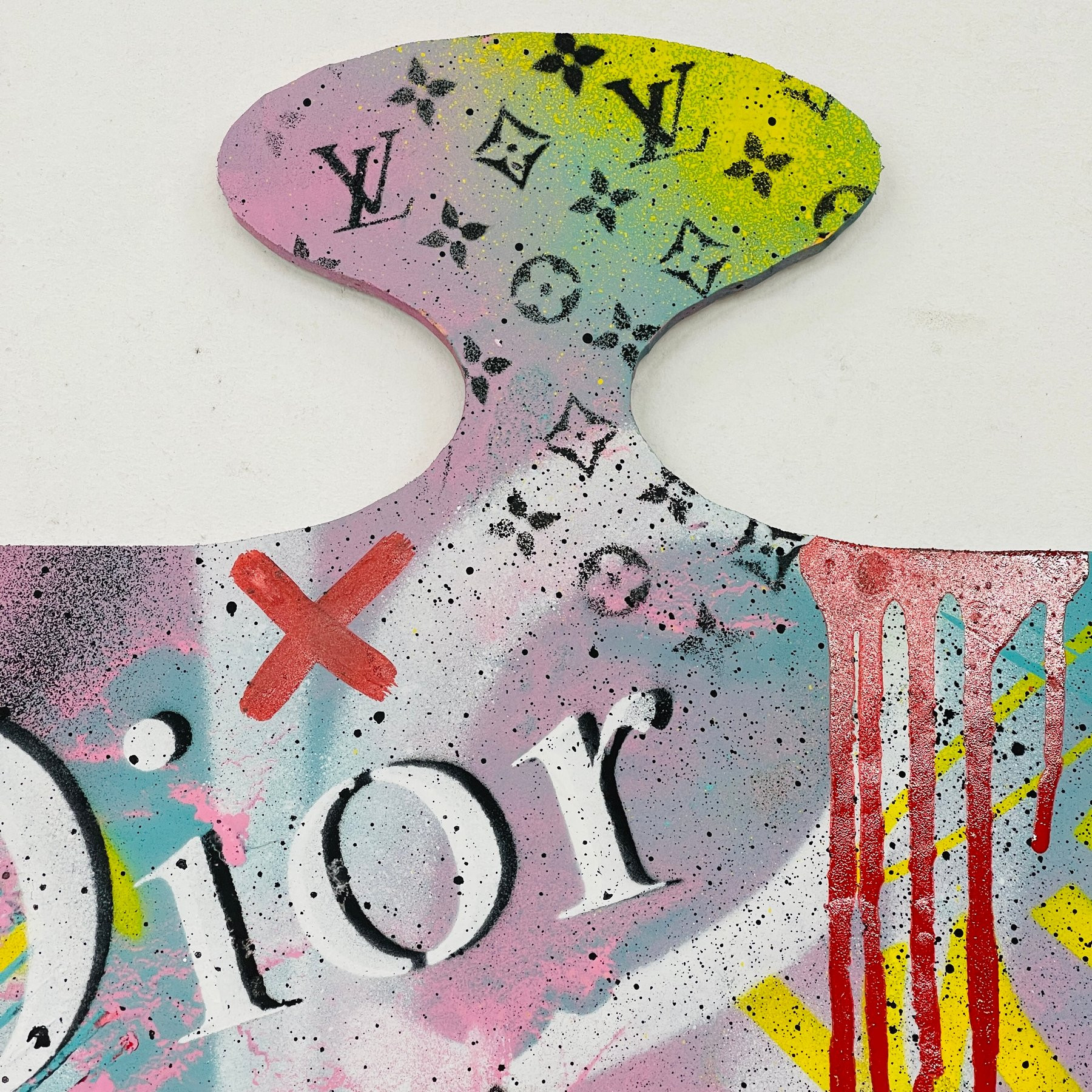 Nobless, Snow Clue, painting - Artalistic online contemporary art buying and selling gallery