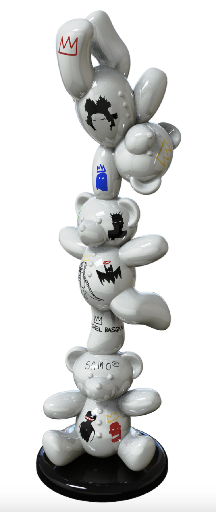 Gacko, Ours trio, sculpture - Artalistic online contemporary art buying and selling gallery