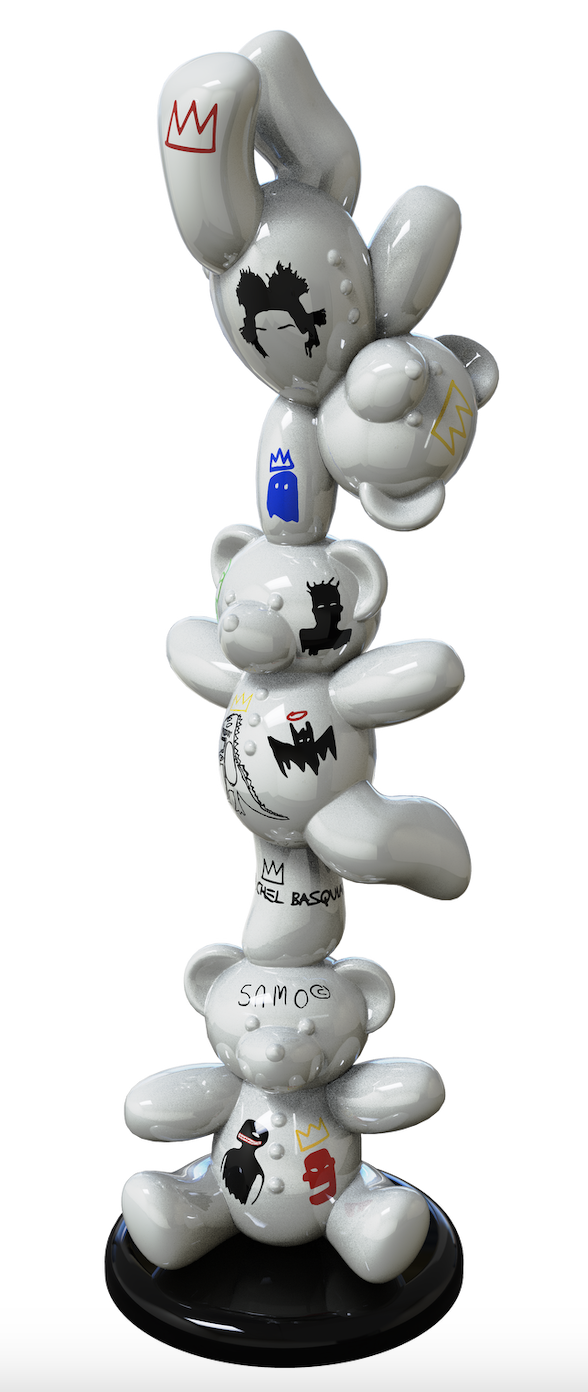 Gacko, Ours trio, sculpture - Artalistic online contemporary art buying and selling gallery