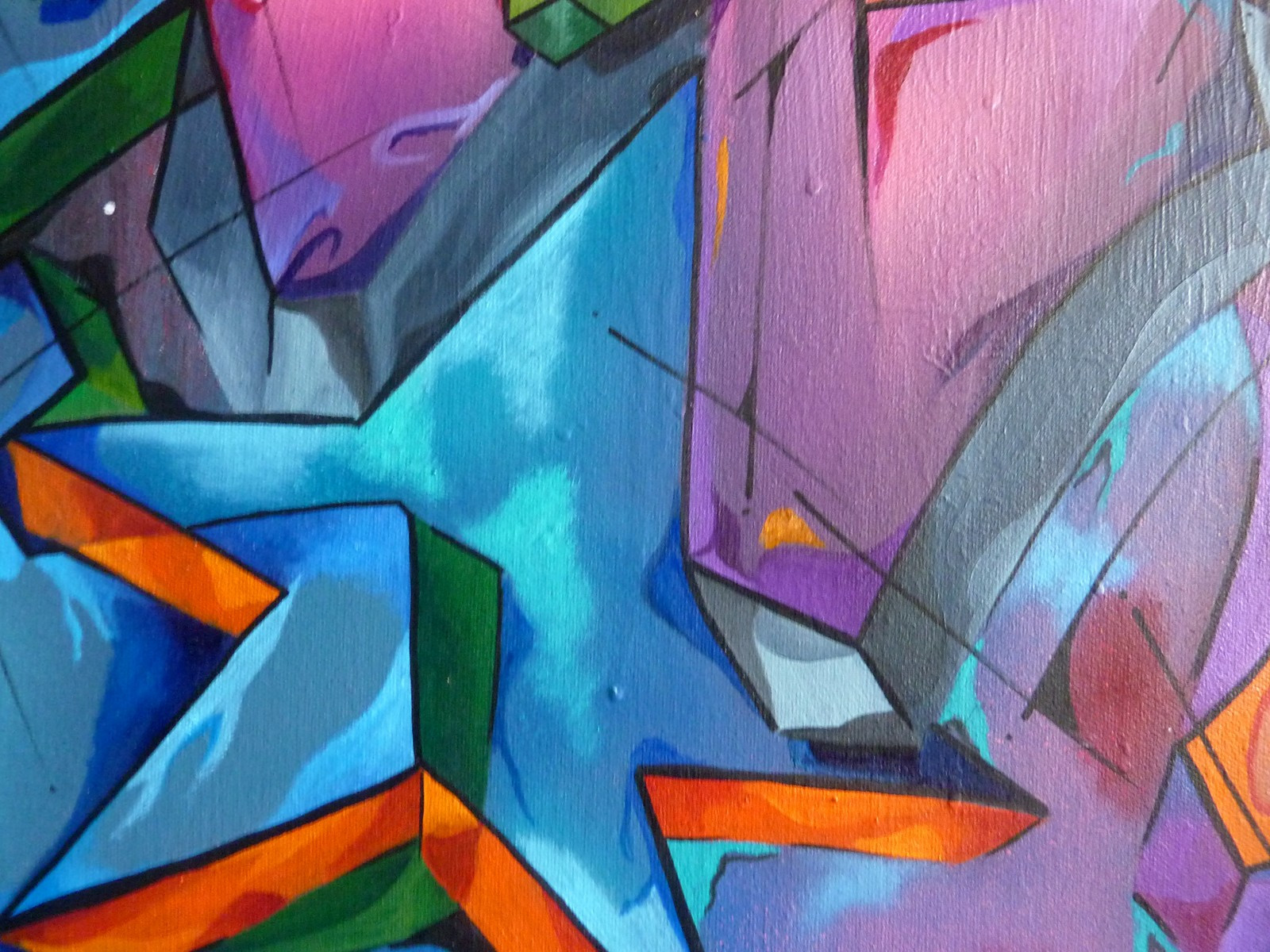 Saname, Trace n°2505, painting - Artalistic online contemporary art buying and selling gallery