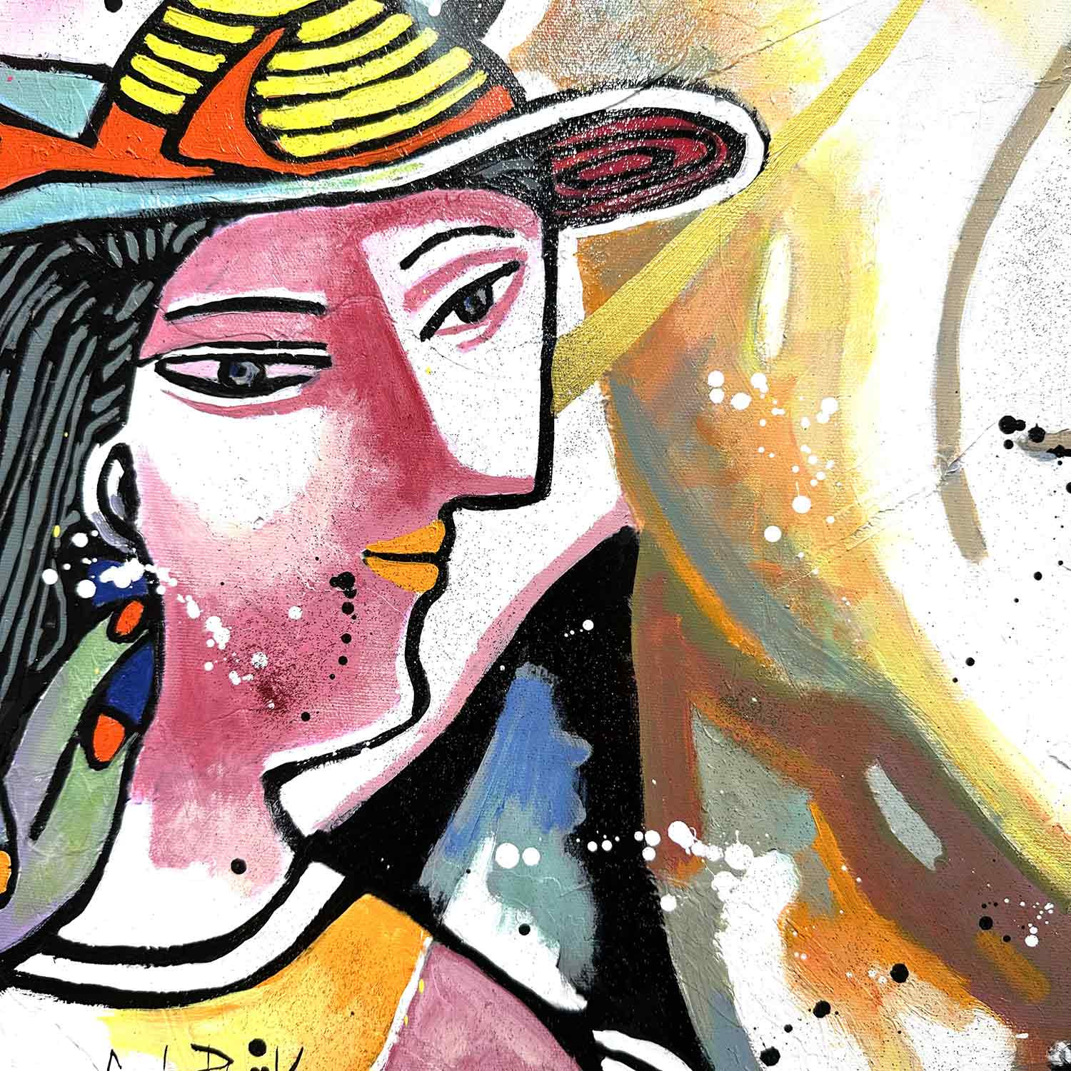 Patrick Cornee, Pablo Picasso, the women of his life, Painting - Artalistic online contemporary art buying and selling gallery