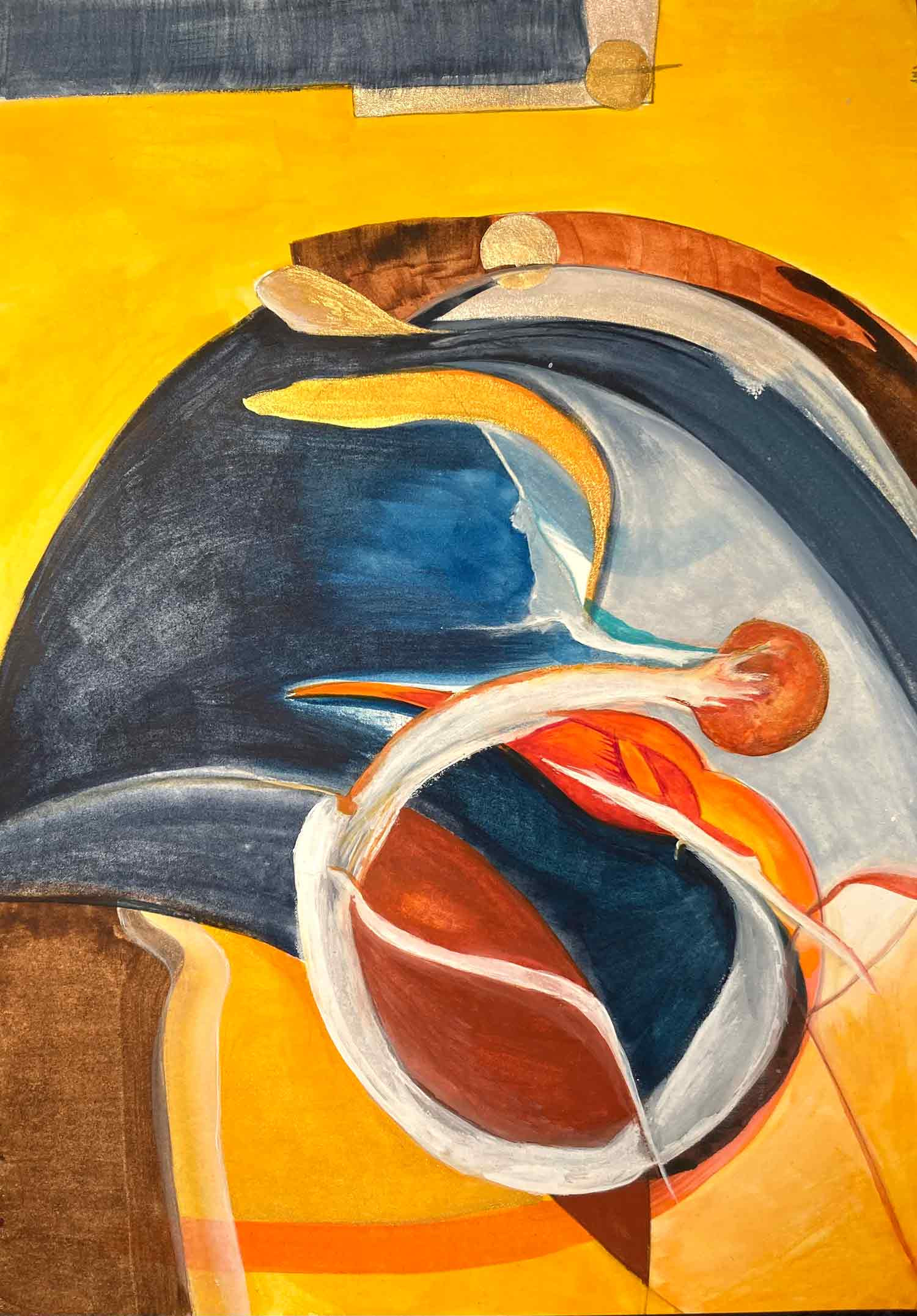 Sela, Monde organique ~ organic world, Painting - Artalistic online contemporary art buying and selling gallery