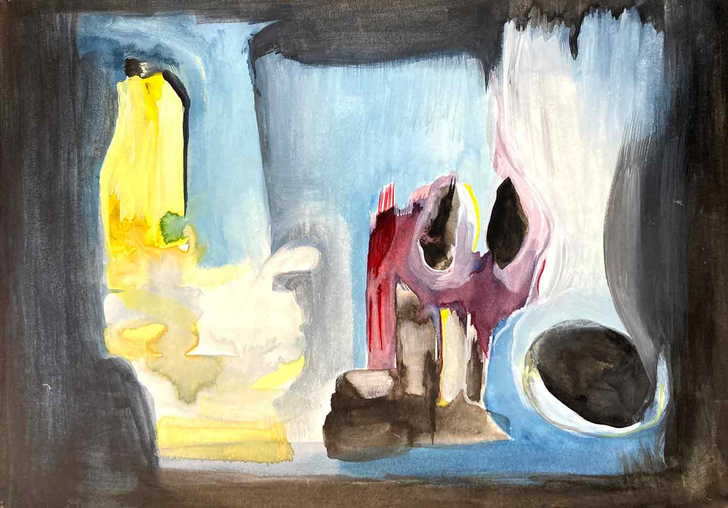 Sela, Midnight is coming, Painting - Artalistic online contemporary art buying and selling gallery