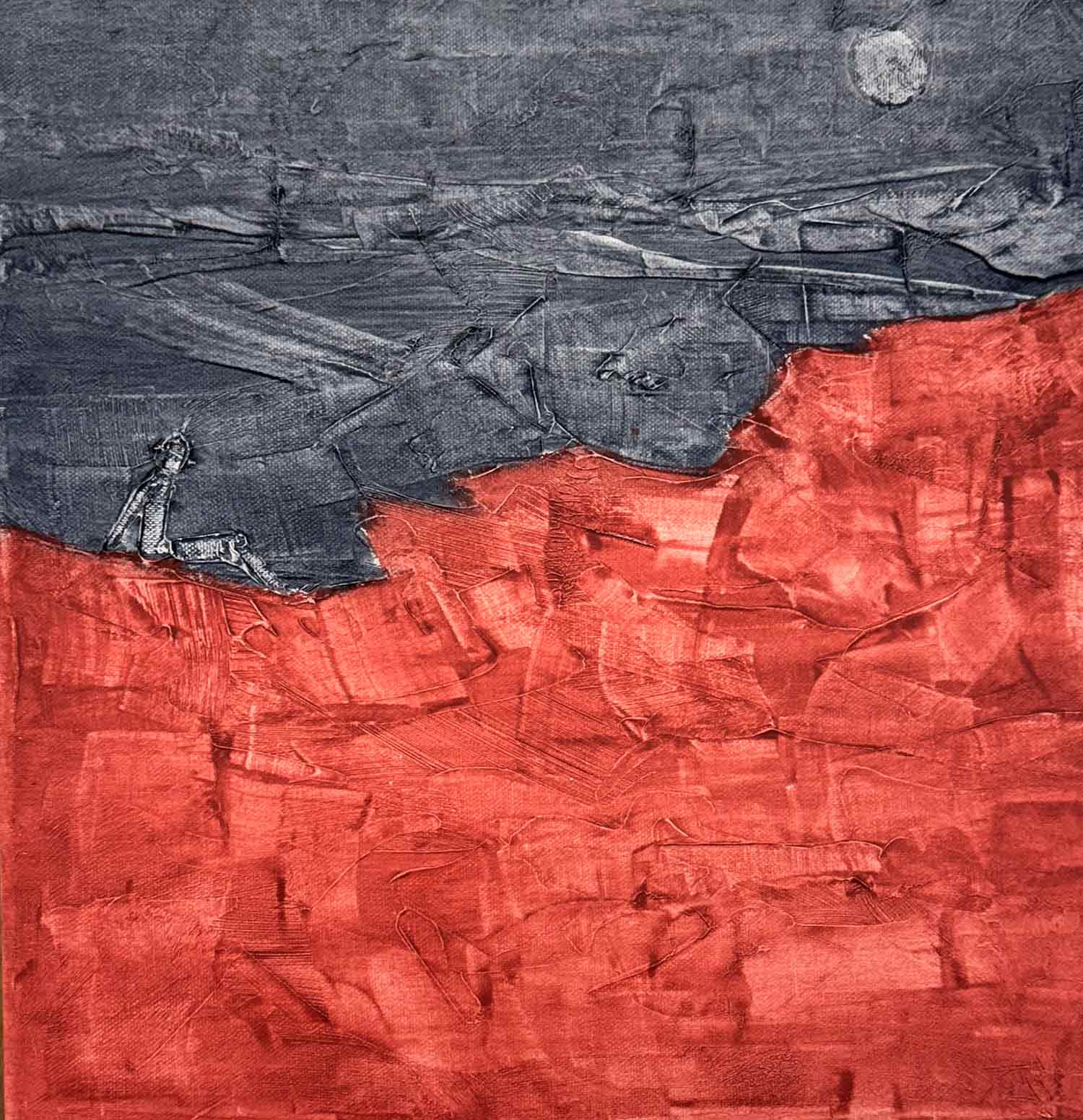 Domi Tosserg, correspondance inattendue ouest, painting - Artalistic online contemporary art buying and selling gallery