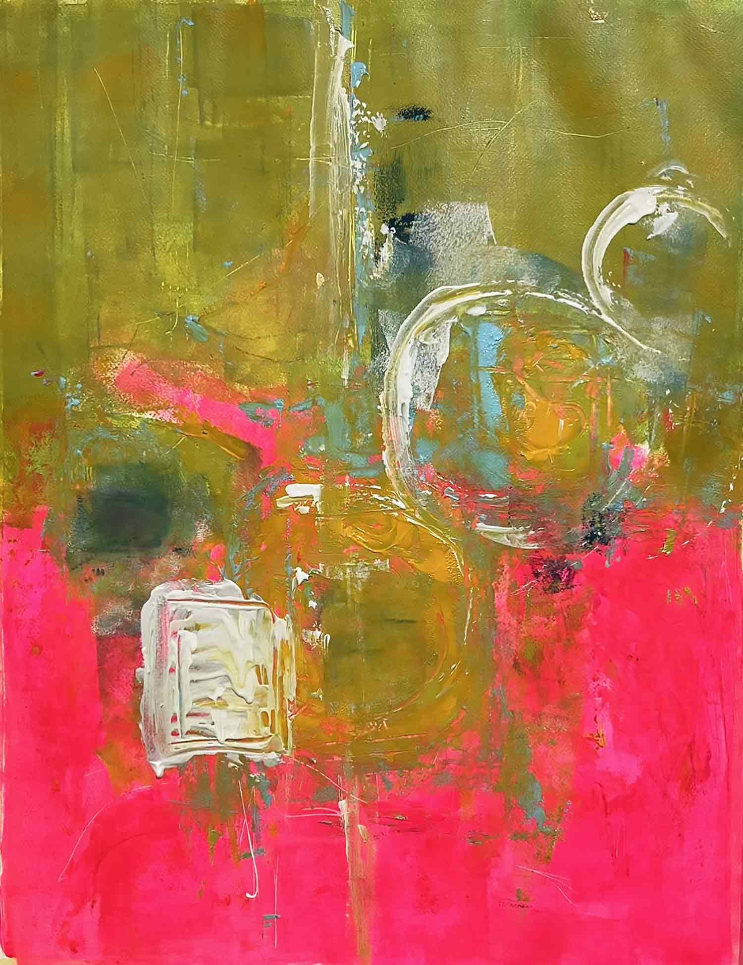 Yvin, Boréale, Paint - Artalistic online contemporary art buying and selling gallery