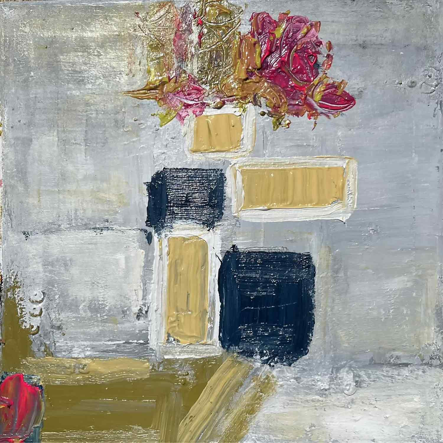 Yvin, Camélia norvégien, Paint - Artalistic online contemporary art buying and selling gallery