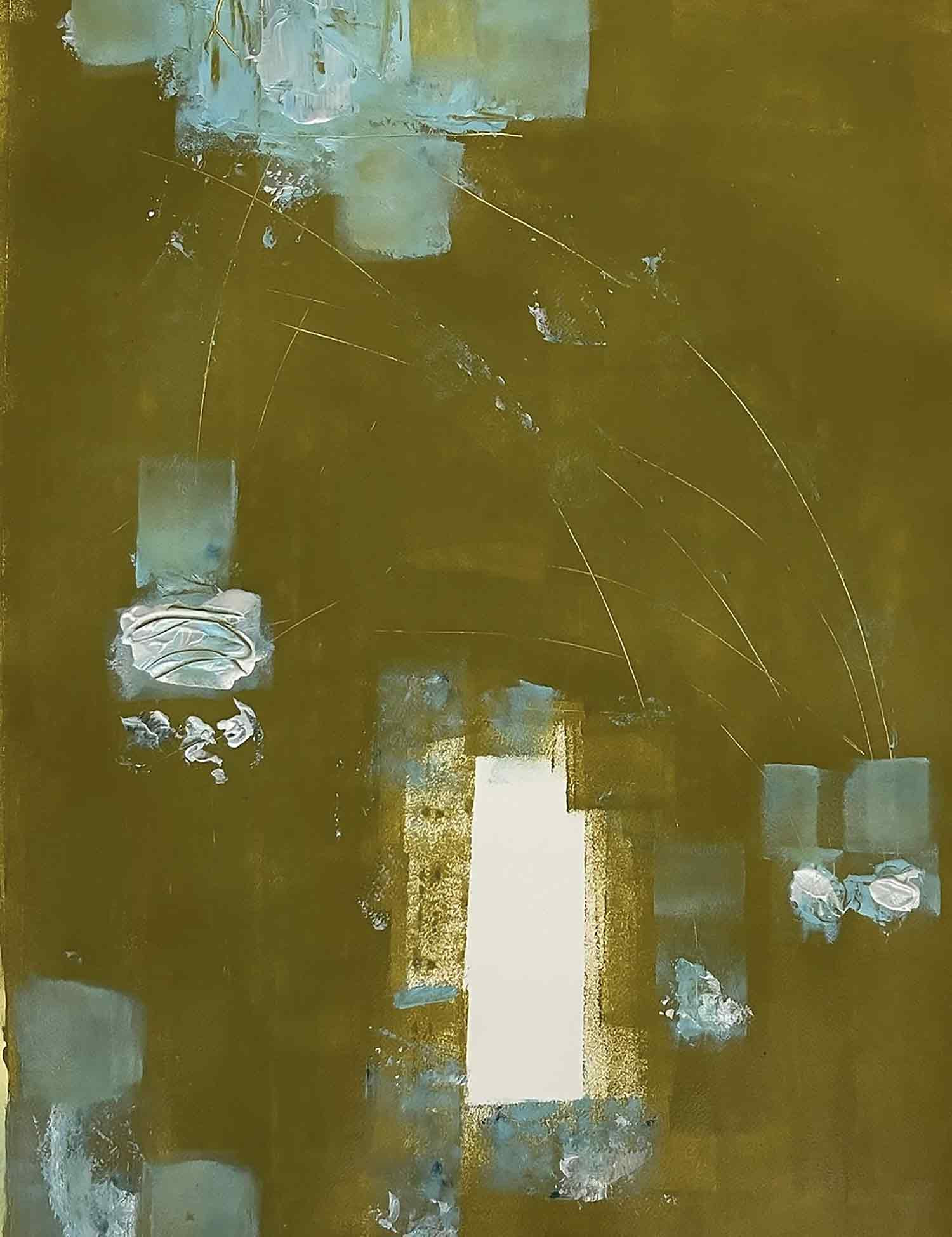 Yvin, Myosotys, Paint - Artalistic online contemporary art buying and selling gallery