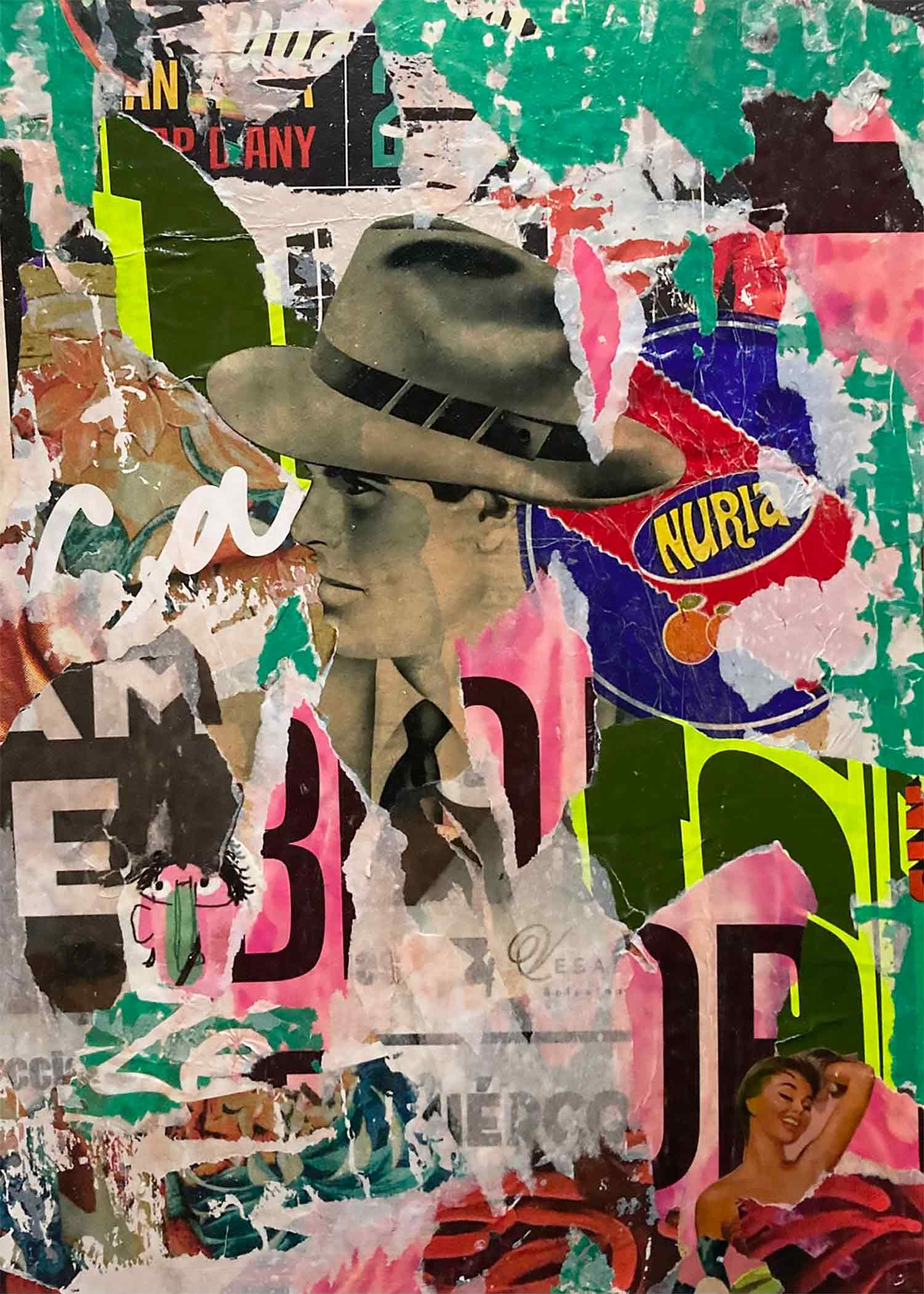 Séverine Fabre - Forey, GENTLEMAN, Painting - Artalistic online contemporary art buying and selling gallery