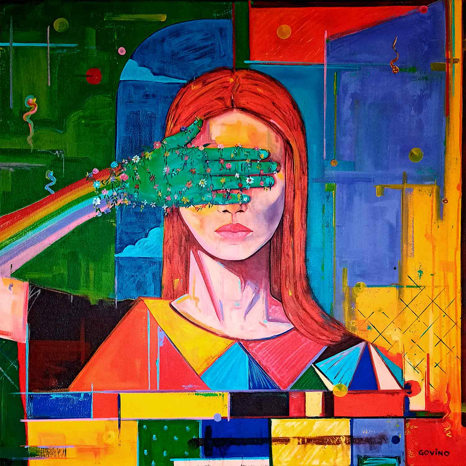 Sebastián, Libération, Painting - Artalistic online contemporary art buying and selling gallery