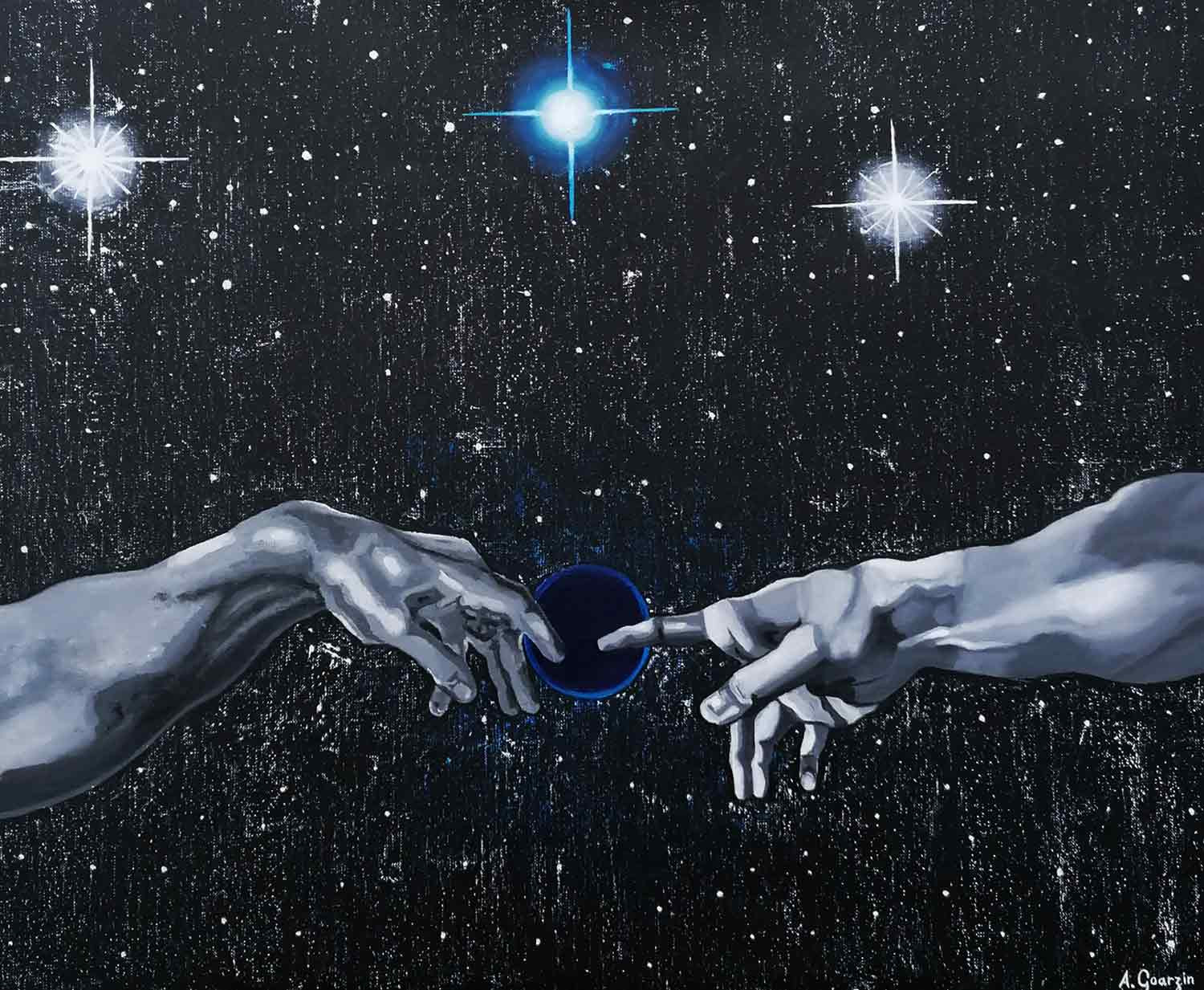Aurélie Goarzin, Possession, Painting - Artalistic online contemporary art buying and selling gallery