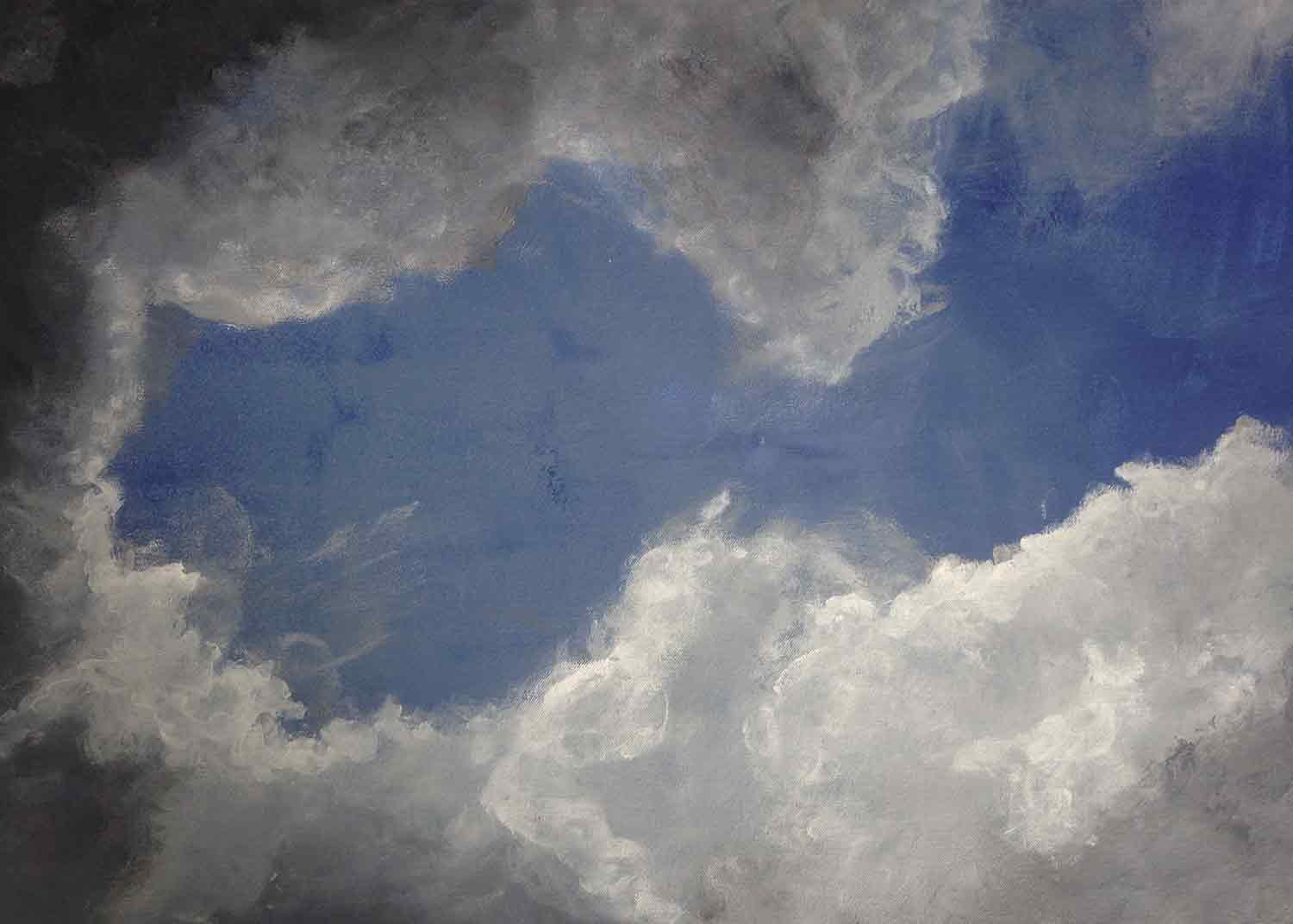 Aline De Brauwere, Après la pluie, Painting - Artalistic online contemporary art buying and selling gallery