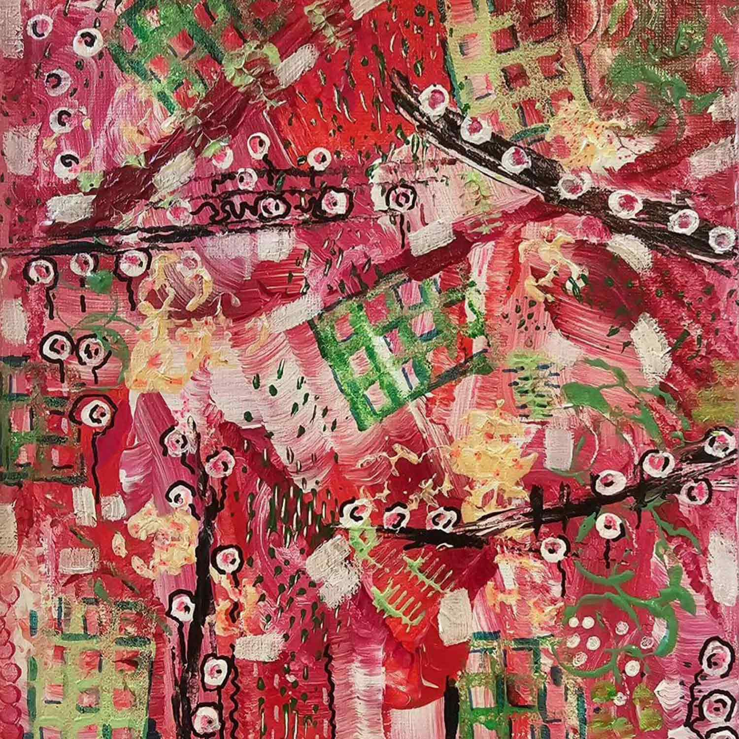 FLOV, Délivrance printanière, Painting - Artalistic online contemporary art buying and selling gallery