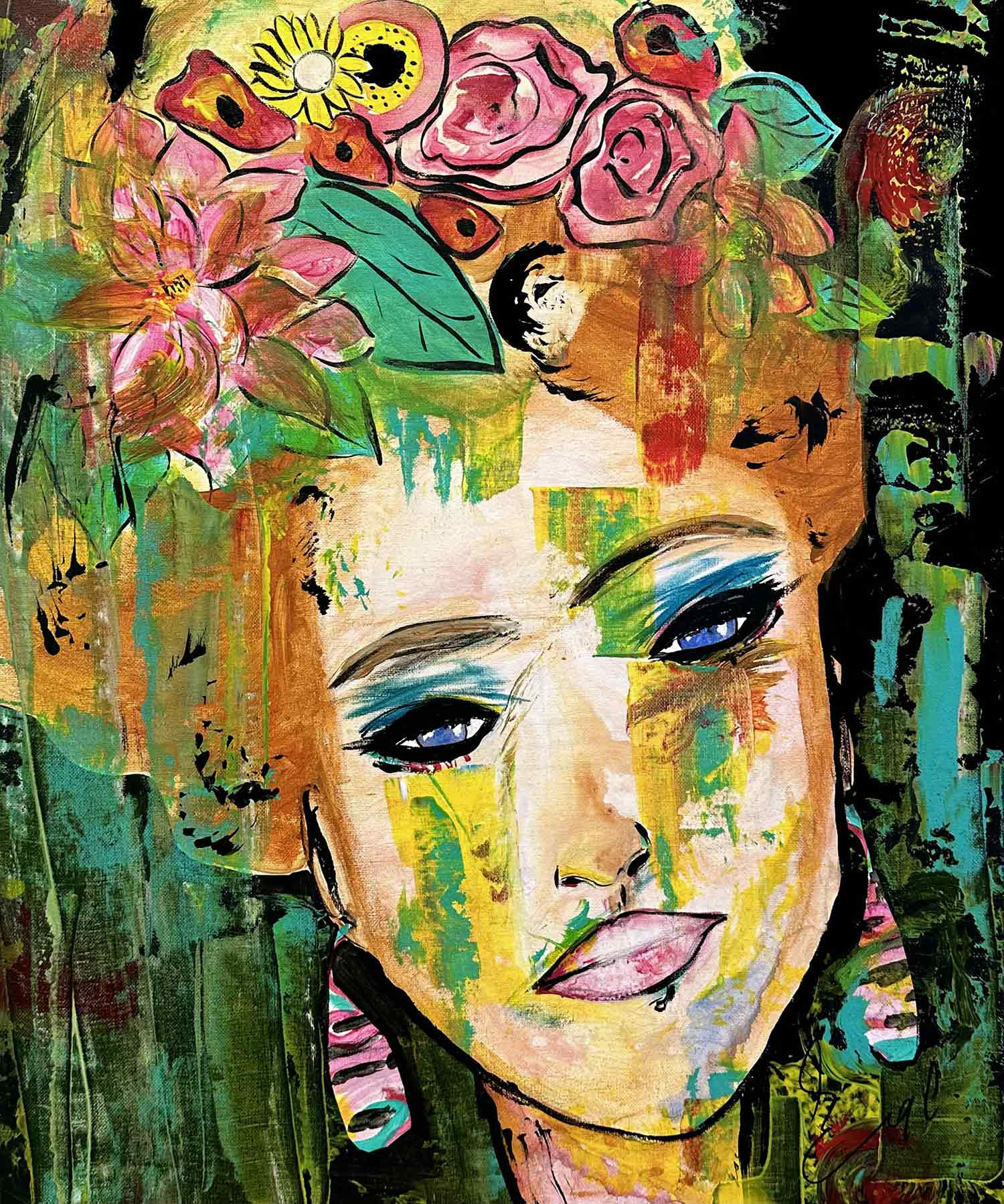 Emma C, RESURRECTION, Painting - Artalistic online contemporary art buying and selling gallery