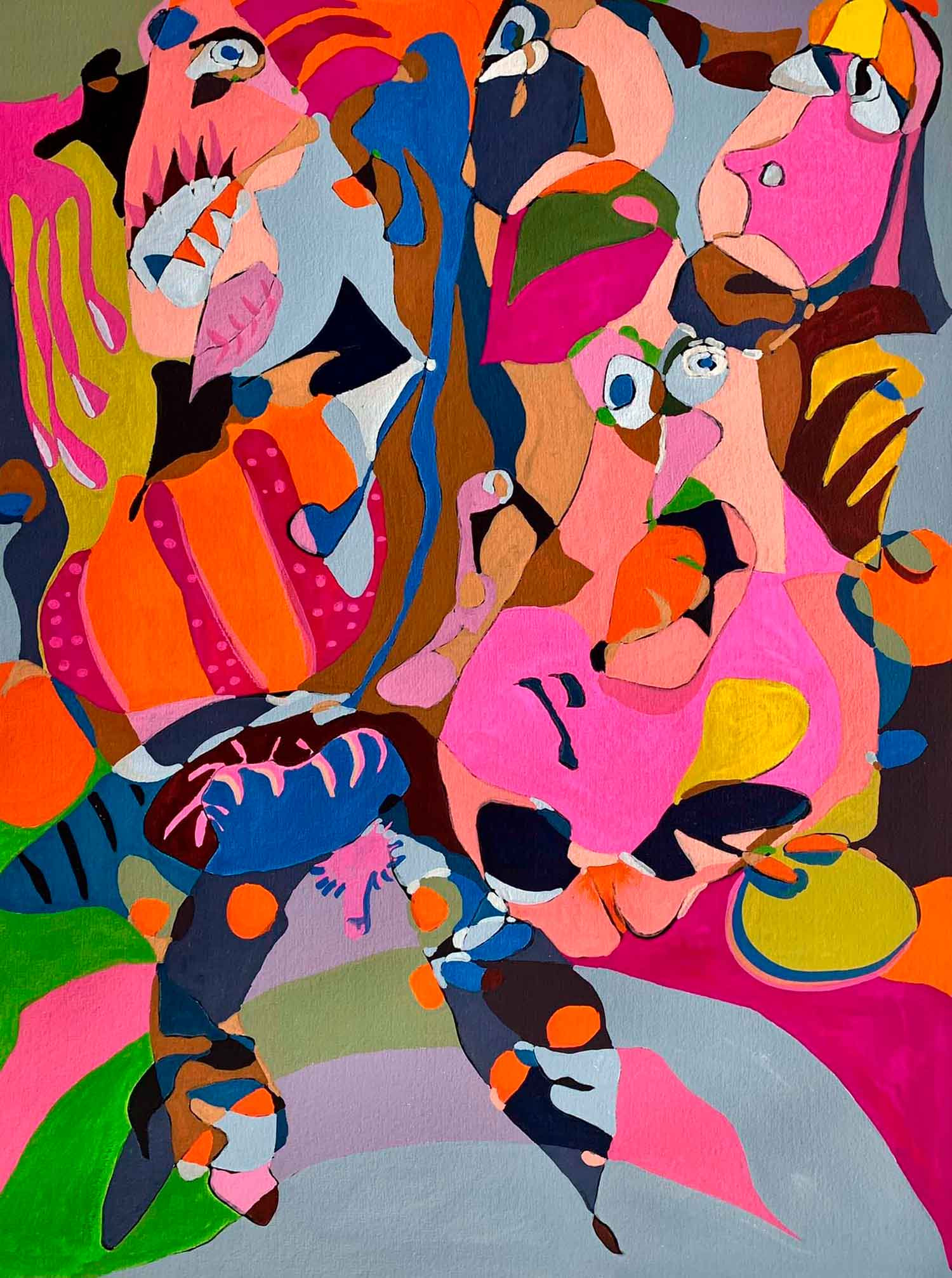 Philippe Fritsch, Play, painting - Artalistic online contemporary art buying and selling gallery