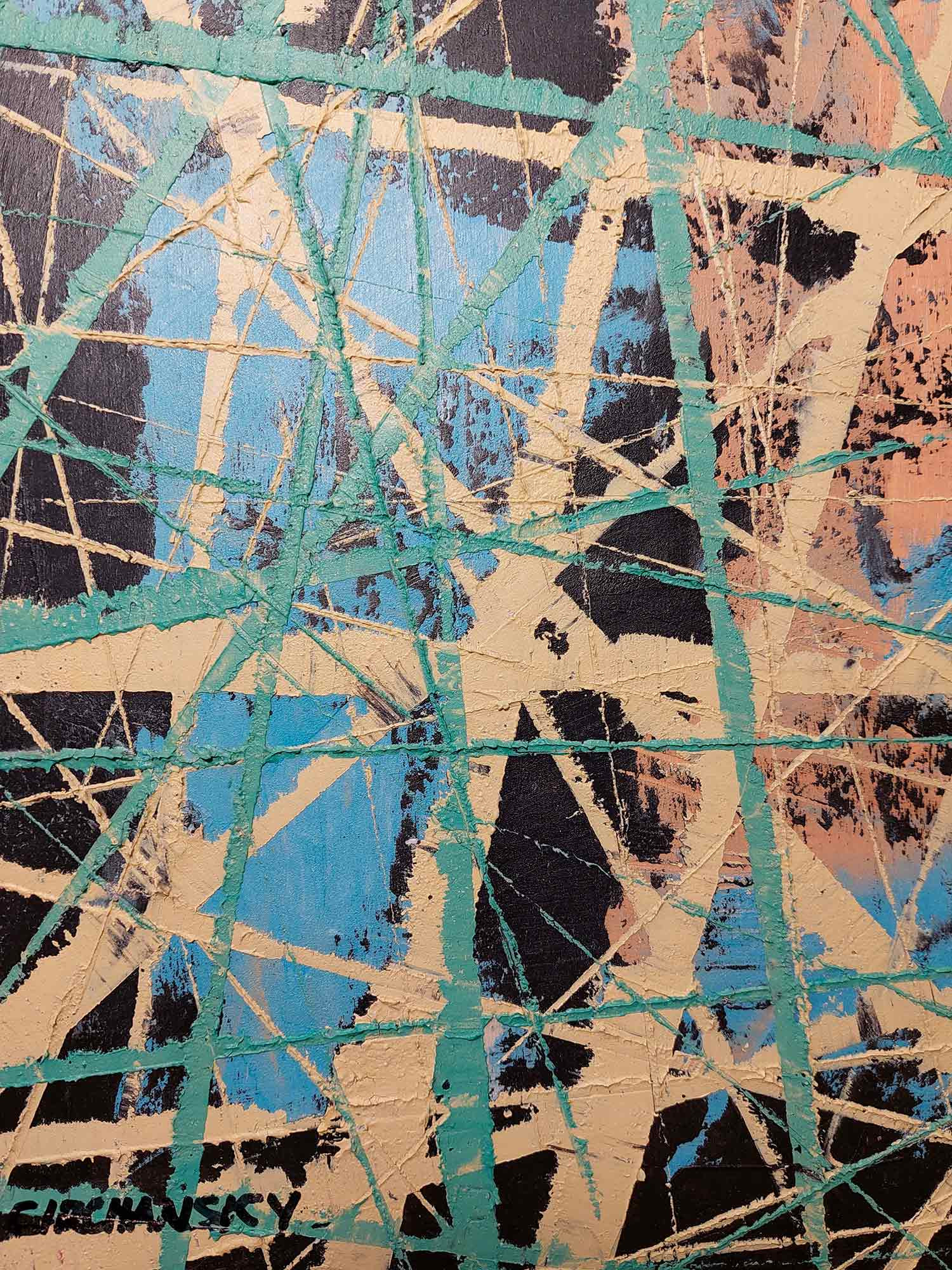 Joël Circhanski, 017, painting - Artalistic online contemporary art buying and selling gallery