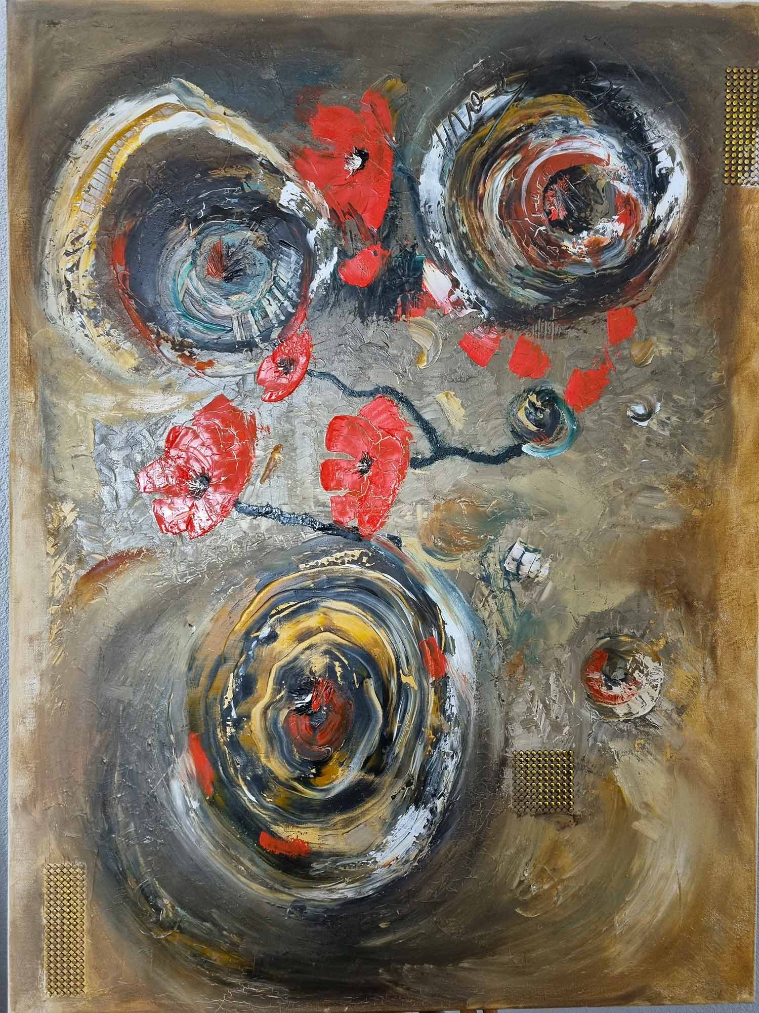 Mimine, Regarde moi mon amour, painting - Artalistic online contemporary art buying and selling gallery