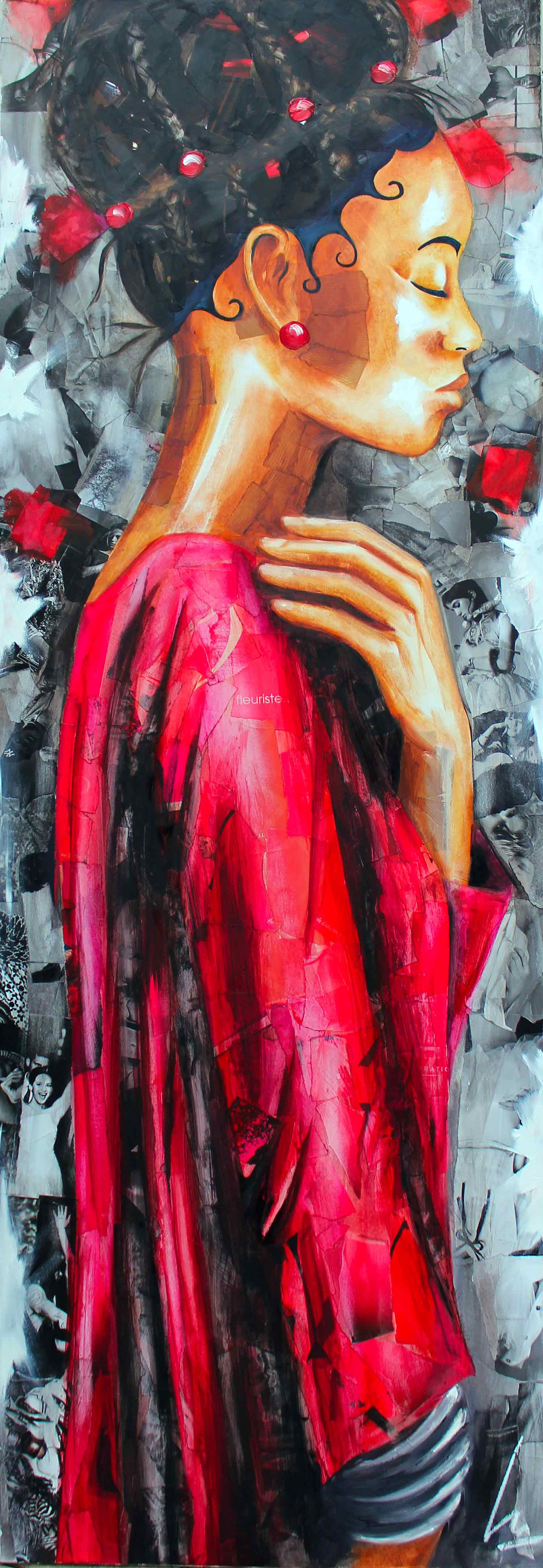 Nathalie Lemaitre, La jeunesse, painting - Artalistic online contemporary art buying and selling gallery